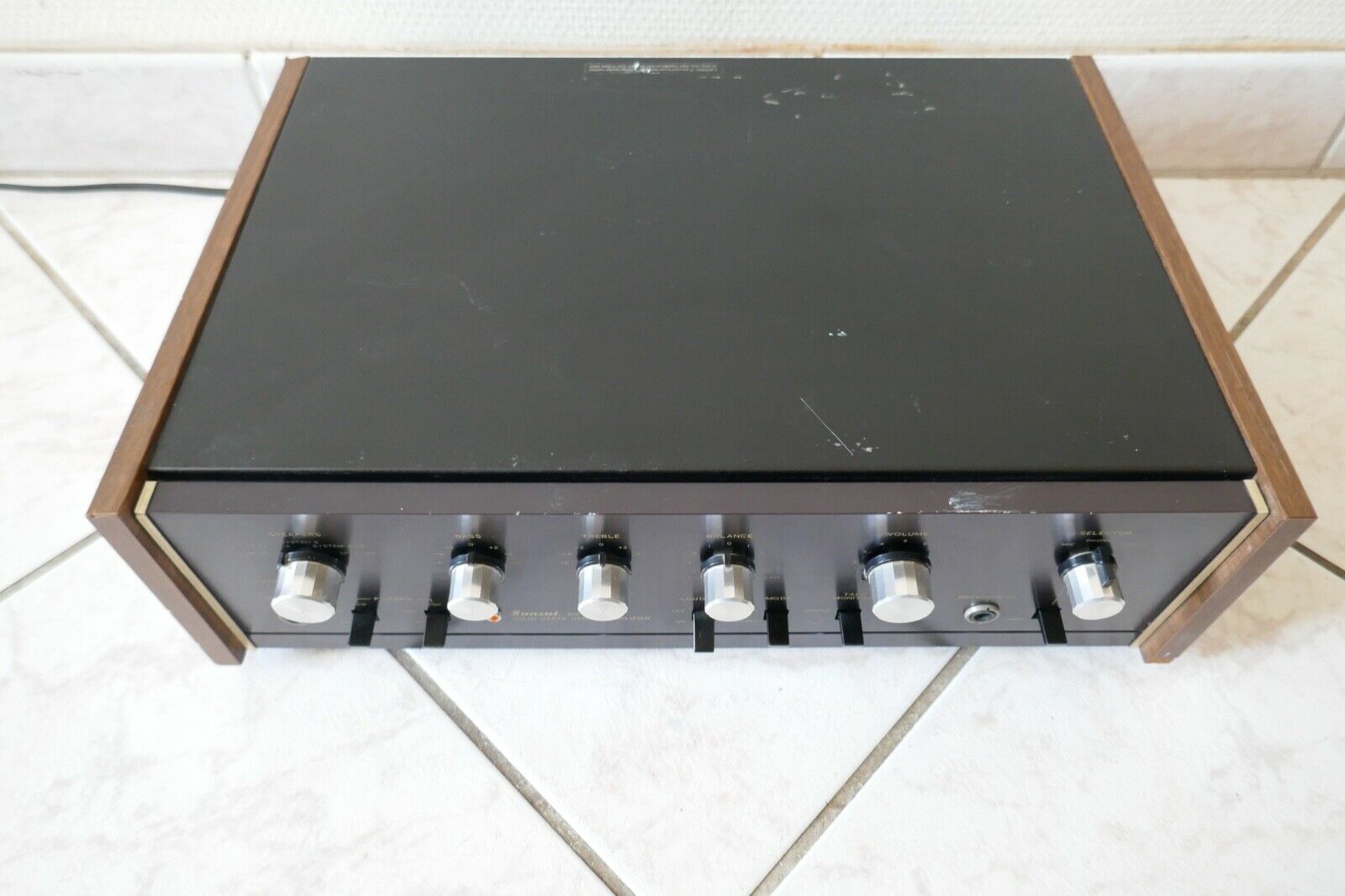 amplificateur amplifier Sansui au-505 vintage occasion