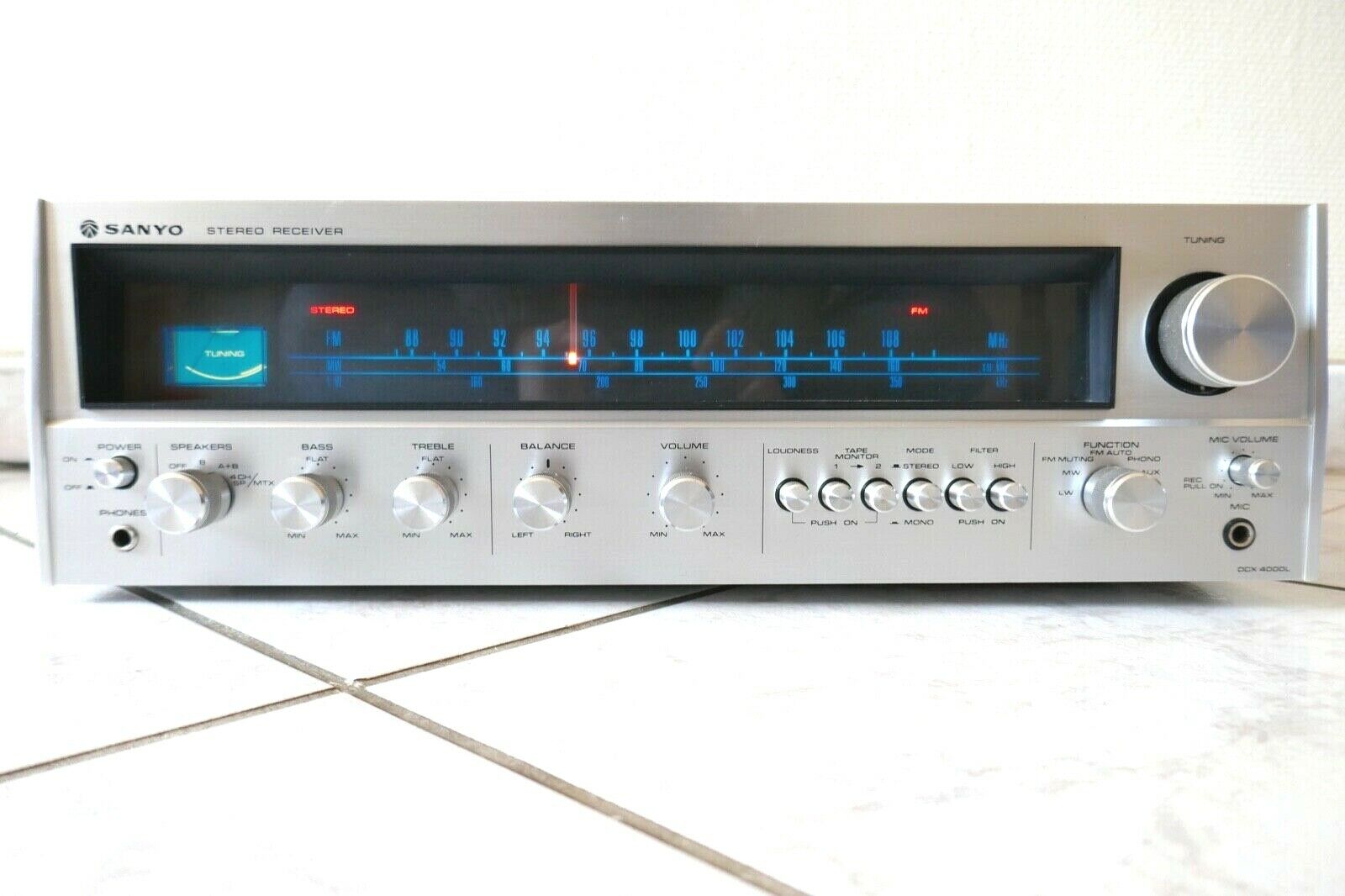 amplificateur amplifier SANYO DCX-4000L vintage occasion