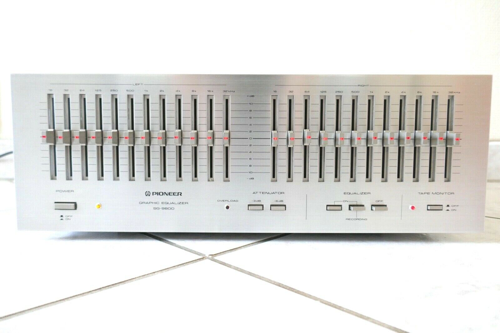 EQUALISEUR EGALISEUR PIONEER GRAPHIC EQUALIZER SG9800 / VINTAGE HIFI
