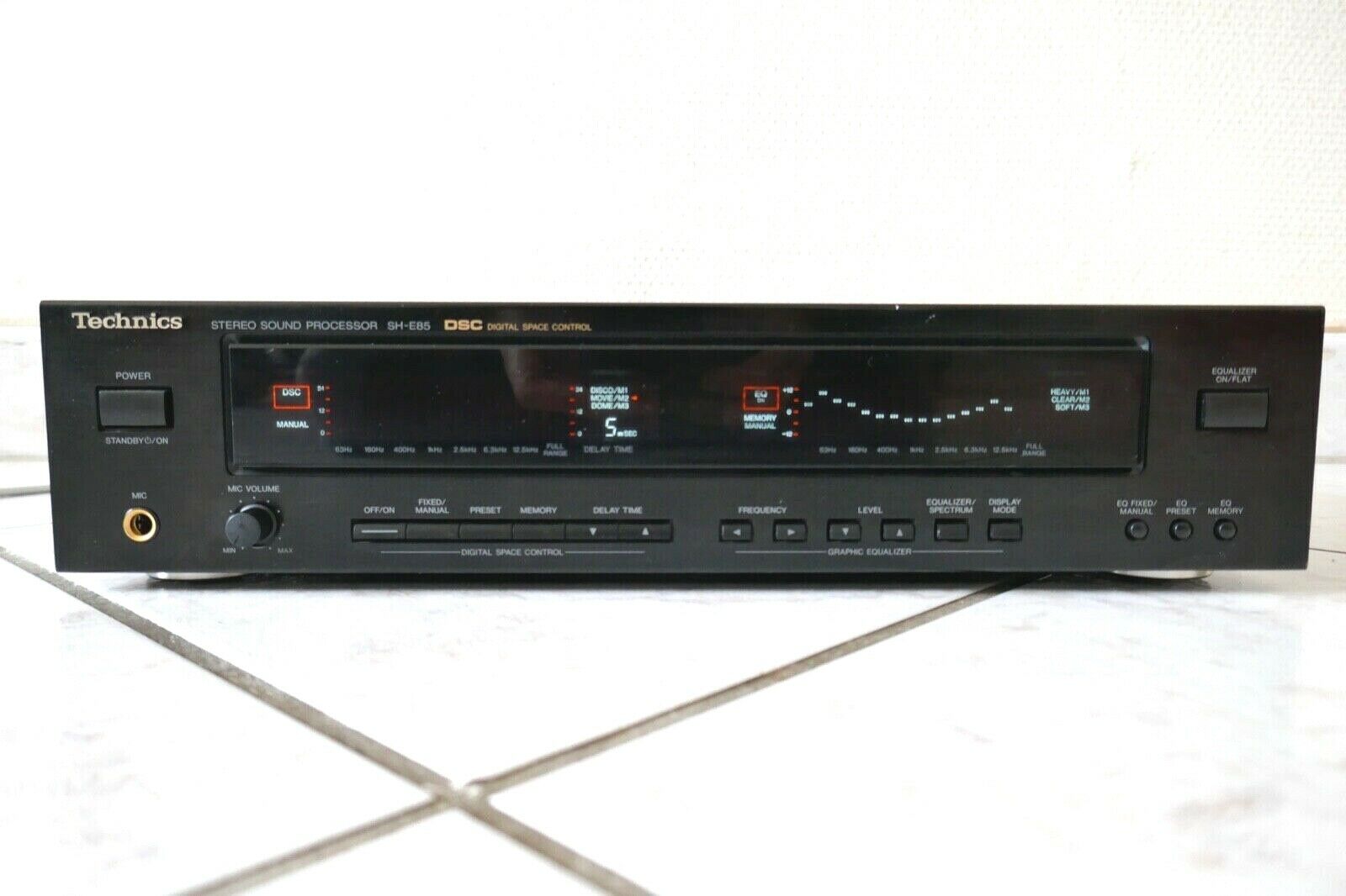 equalizer technics SH-E85 vintage occasion