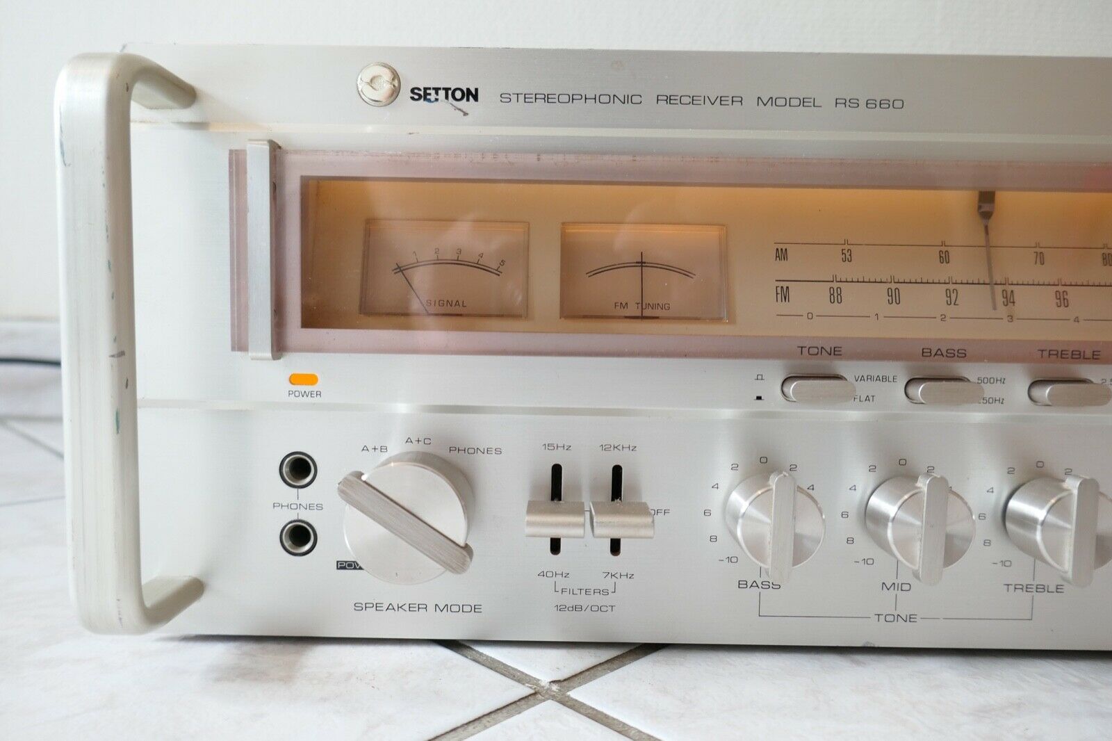 amplificateur amplifier setton rs 660 vintage occasion