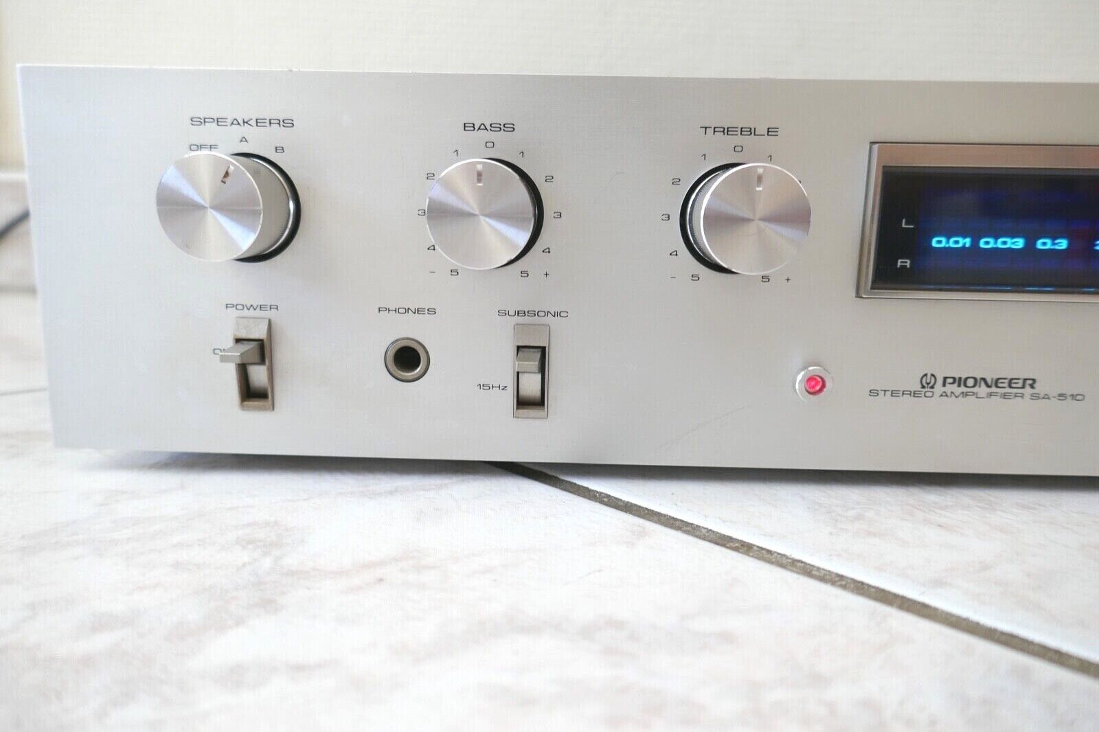 amplificateur amplifier pioneer sa-510 vintage occasion