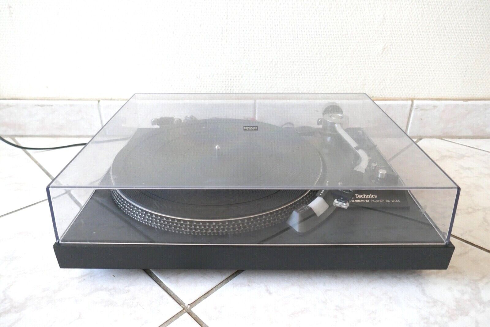 PLATINE VINYLE TECHNICS SL-B2 FG-SERVO Auto-return Belt Drive Vintage