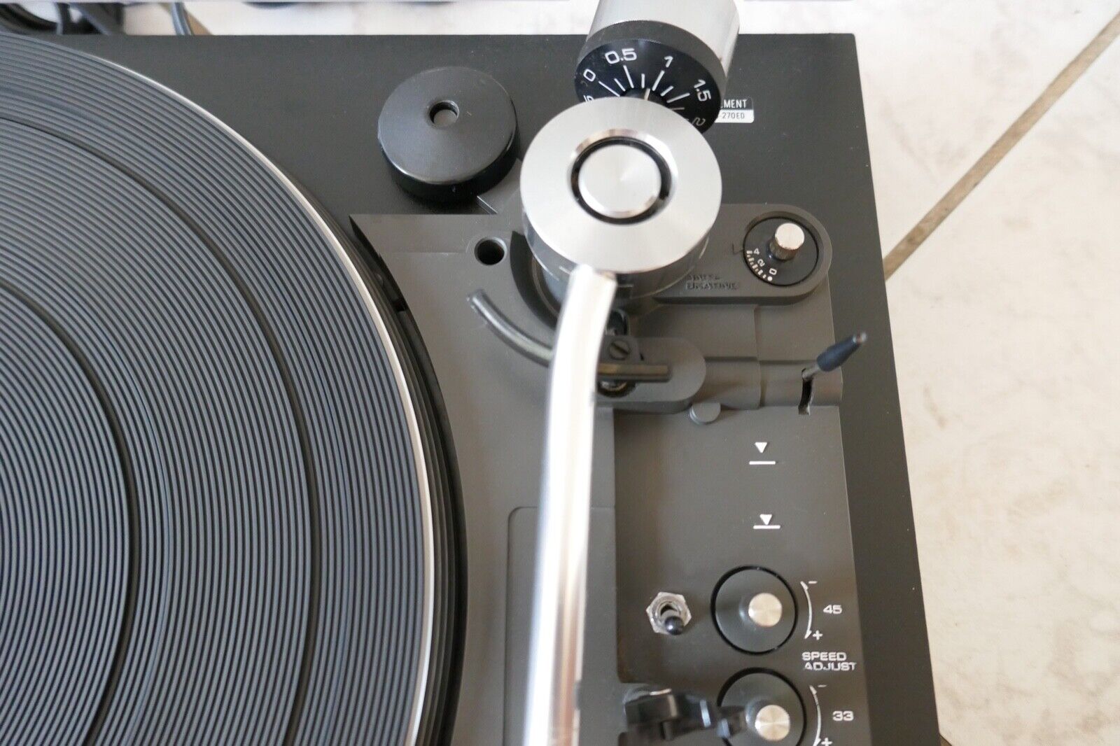 Platine Vinyle Technics SL-B2 - Servo FG - Cellule 270C - Fonctionnelle - Japon