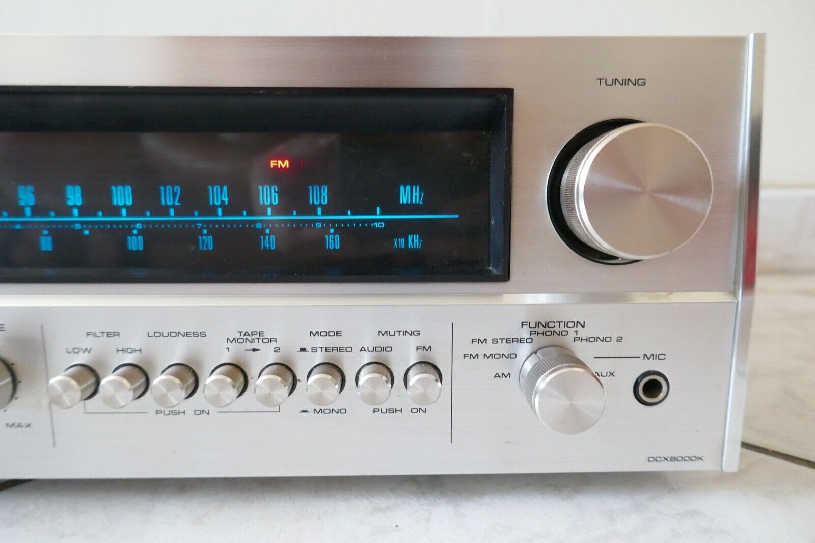 amplificateur amplifier Sanyo DCX8000K vintage occasion