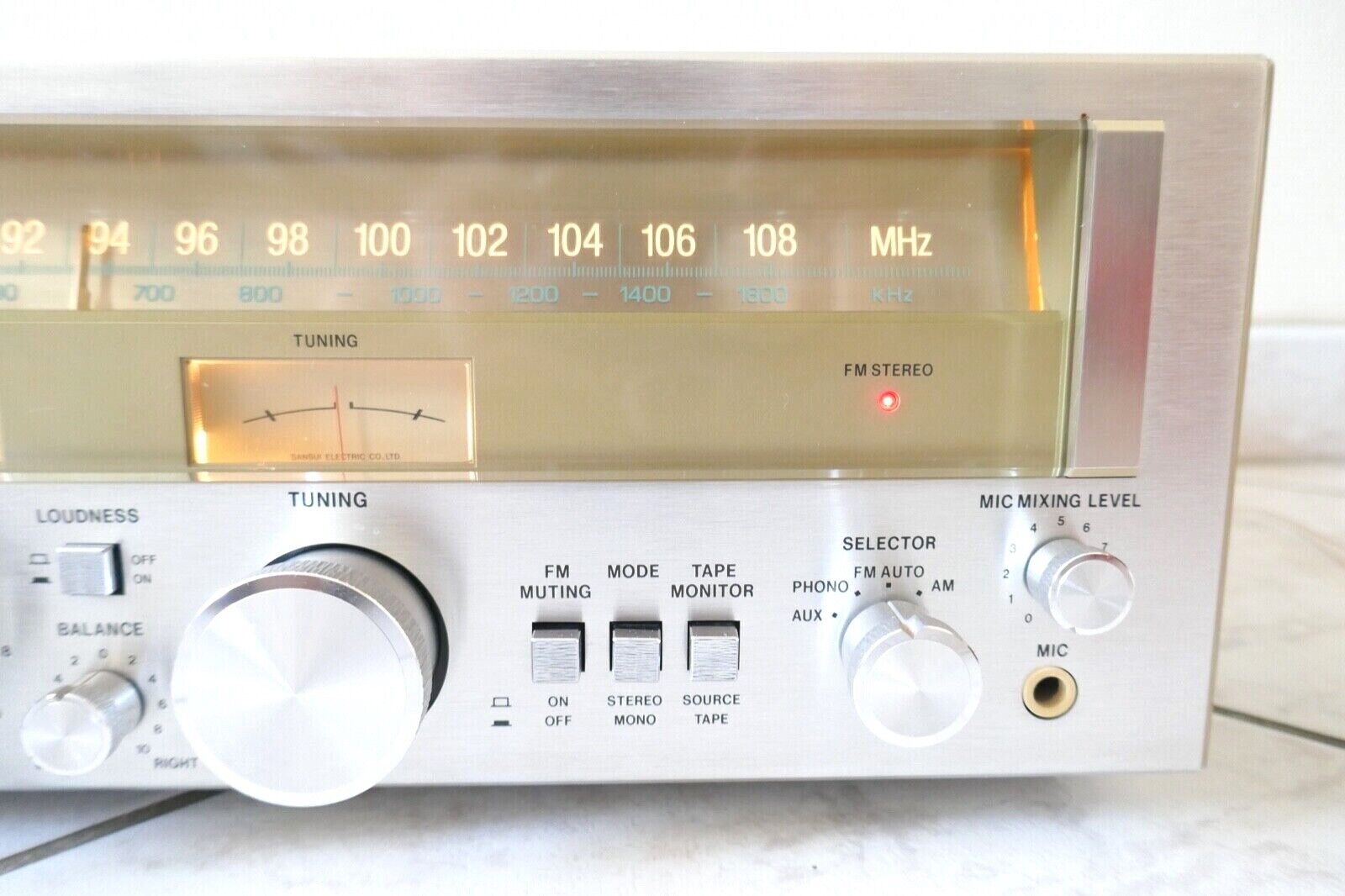 amplificateur amplifier Sansui G-3000 vintage occasion