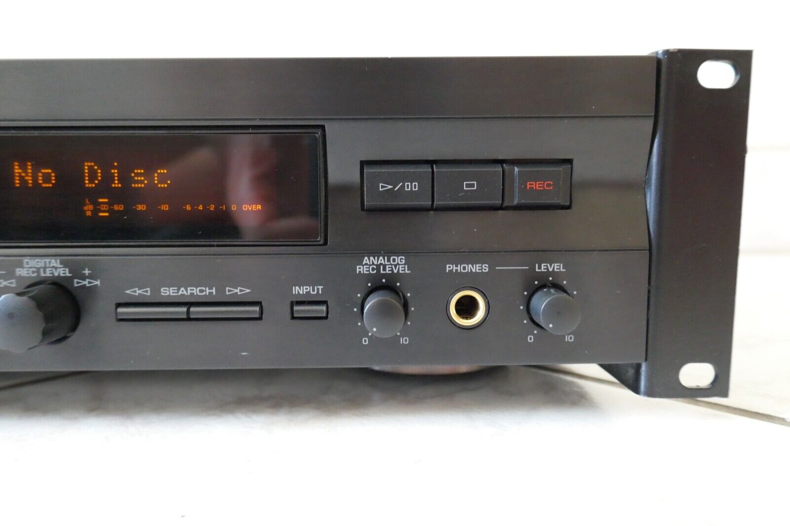 Enregistreur MiniDisc Yamaha MDX-10 - Vintage Japon 1995 - Fonctionne Testé
