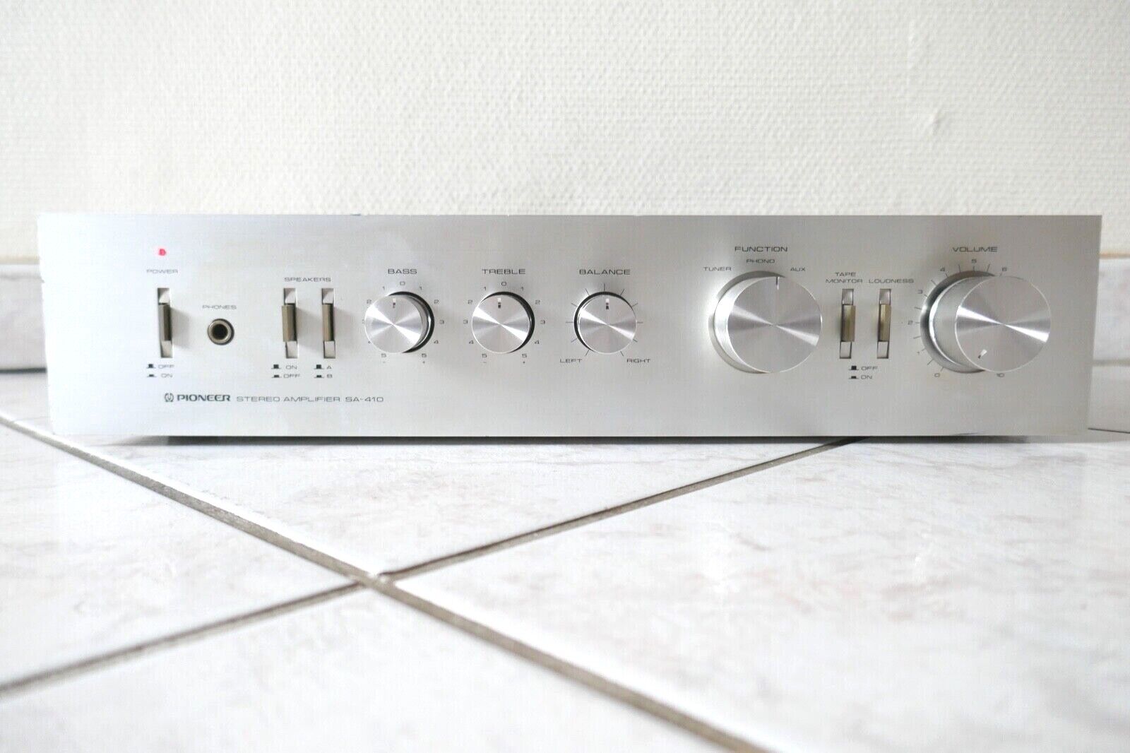 amplificateur amplifier pioneer sa-410 vintage occasion