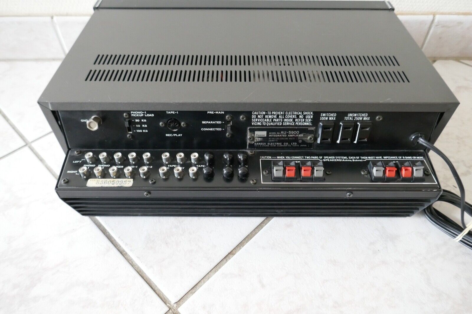 amplificateur amplifier Sansui au-5900 occasion vintage
