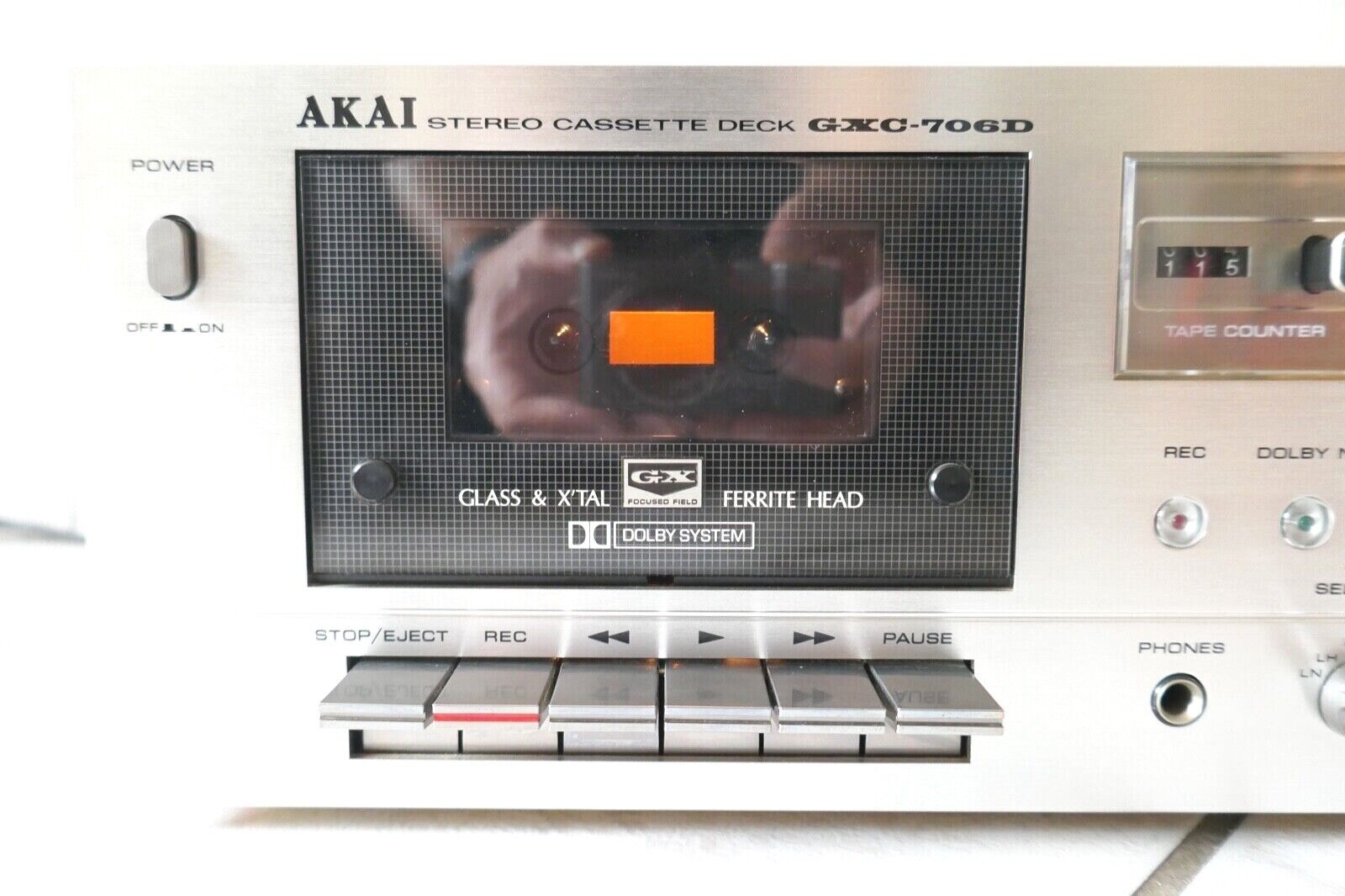 lecteur cassette tape deck akai gxc-706d vintage occasion
