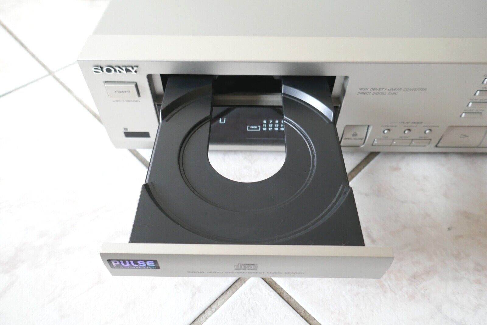 lecteur compact disc player sony cdp-597 occasion vintage