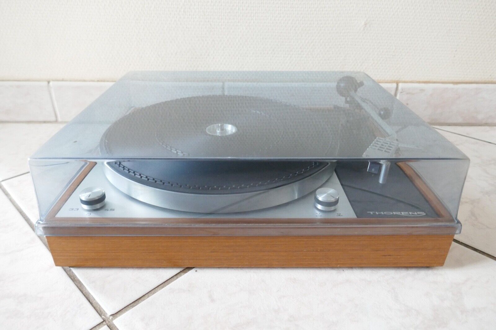 turntable platine vinyle Thorens td 150 mkII vintage occasion