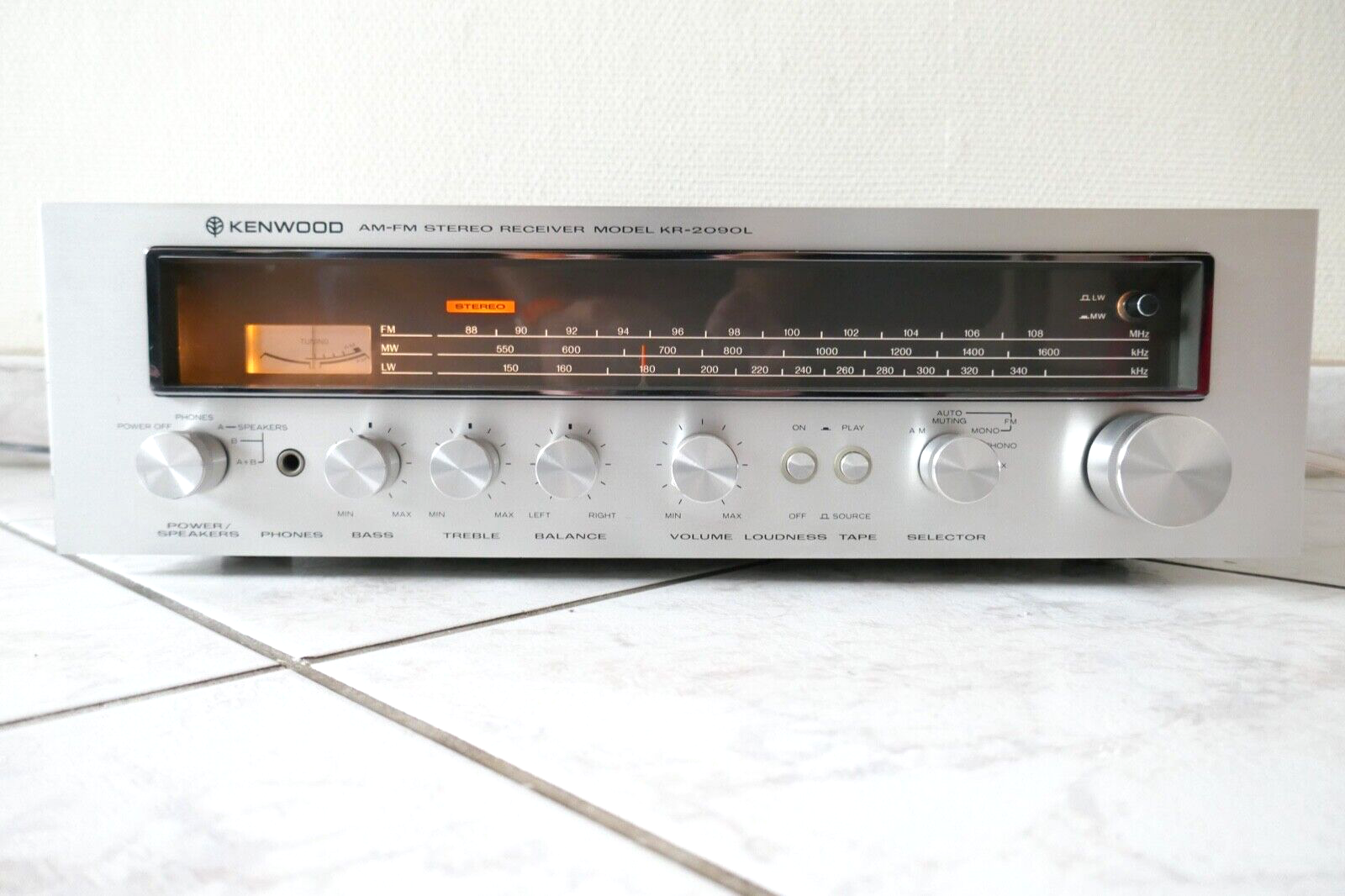amplificateur amplifier kenwood KR-2090L vintage occasion