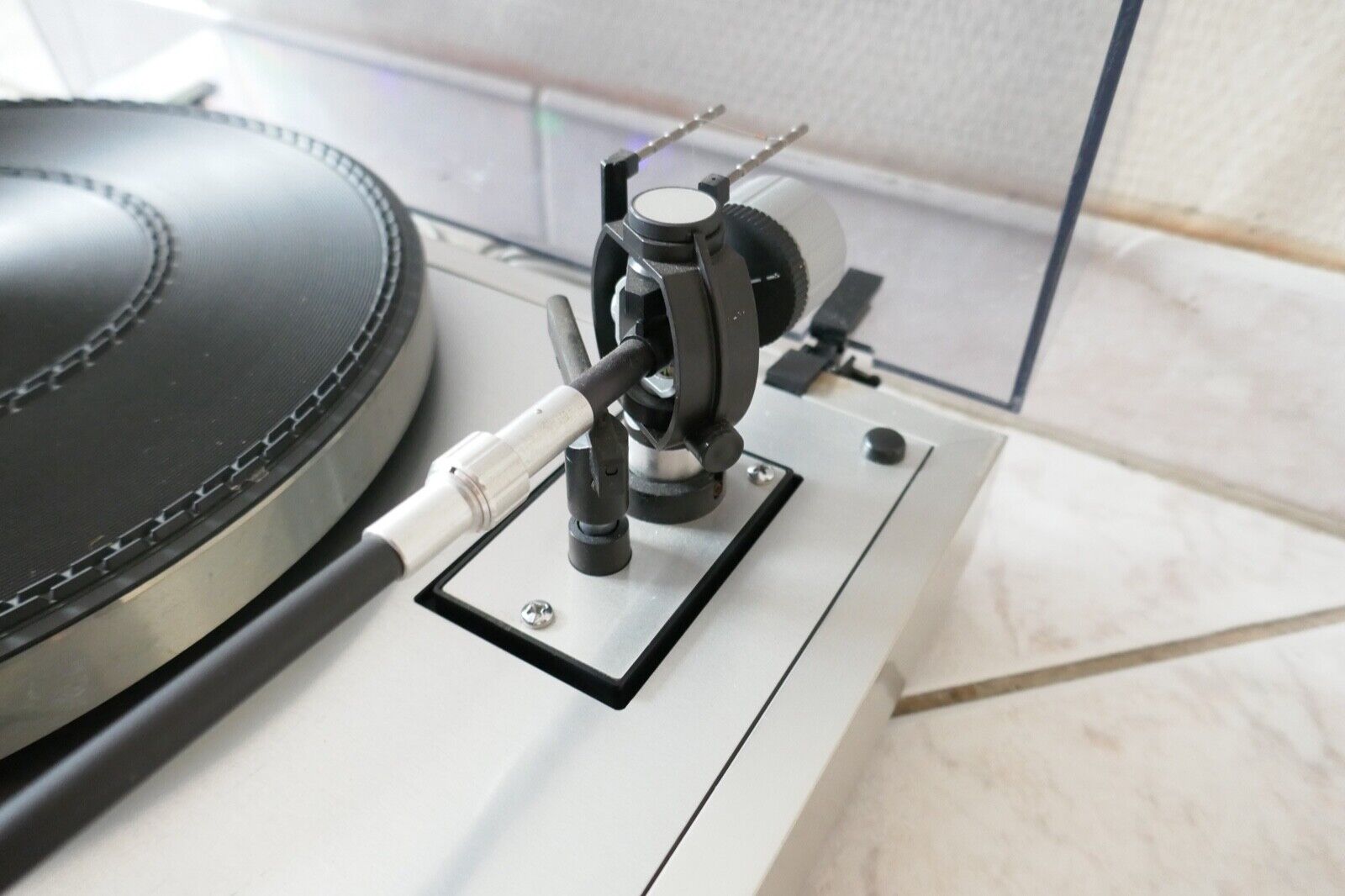 platine vinyle turntable thorens 166 MK II vintage occasion