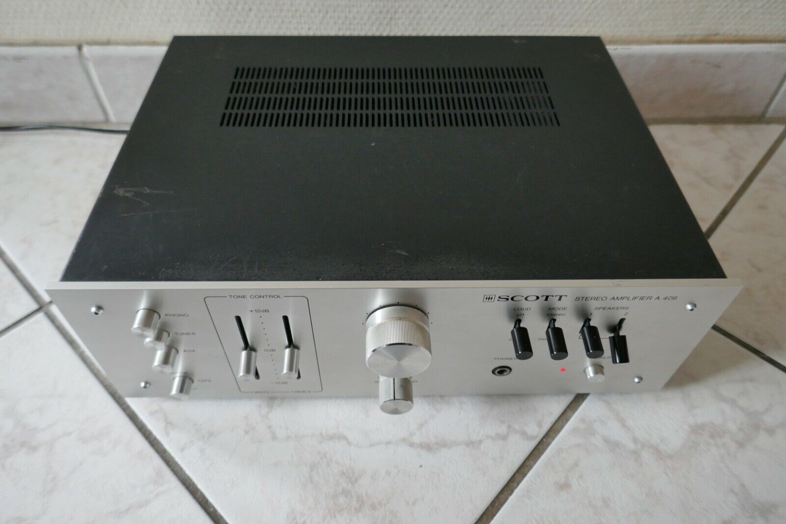 amplificateur amplifier scott A 406 vintage occasion