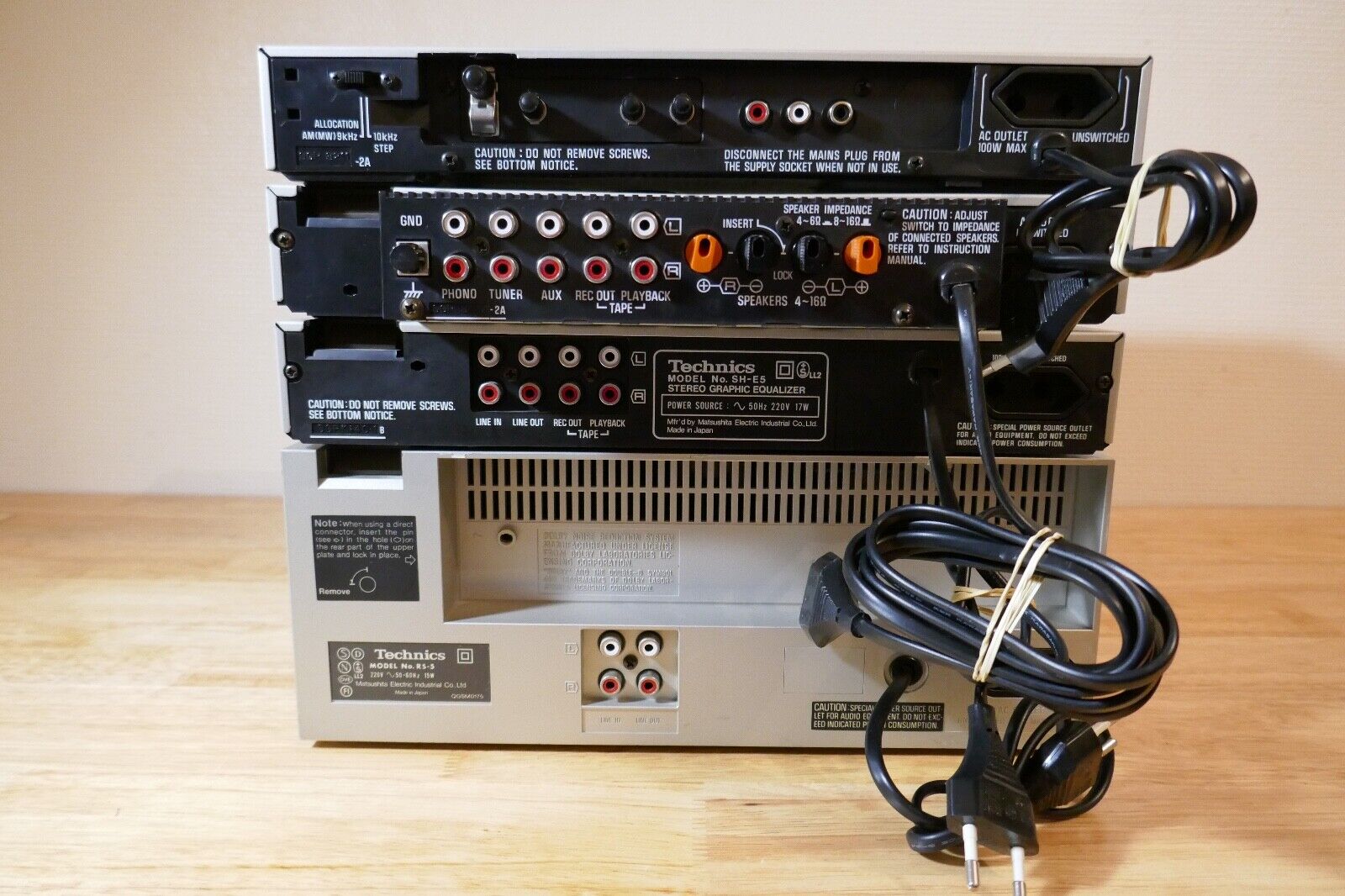 Chaine hifi technics SU-5 vintage occasion