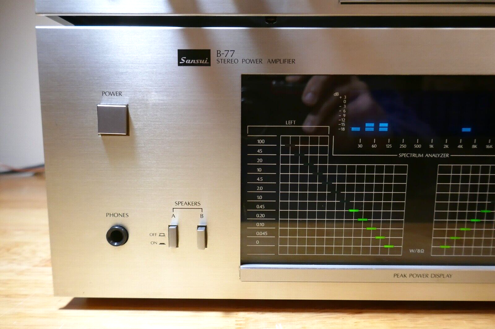 amplificateur préamplificateur SANSUI B-77 C-77 vintage occasion