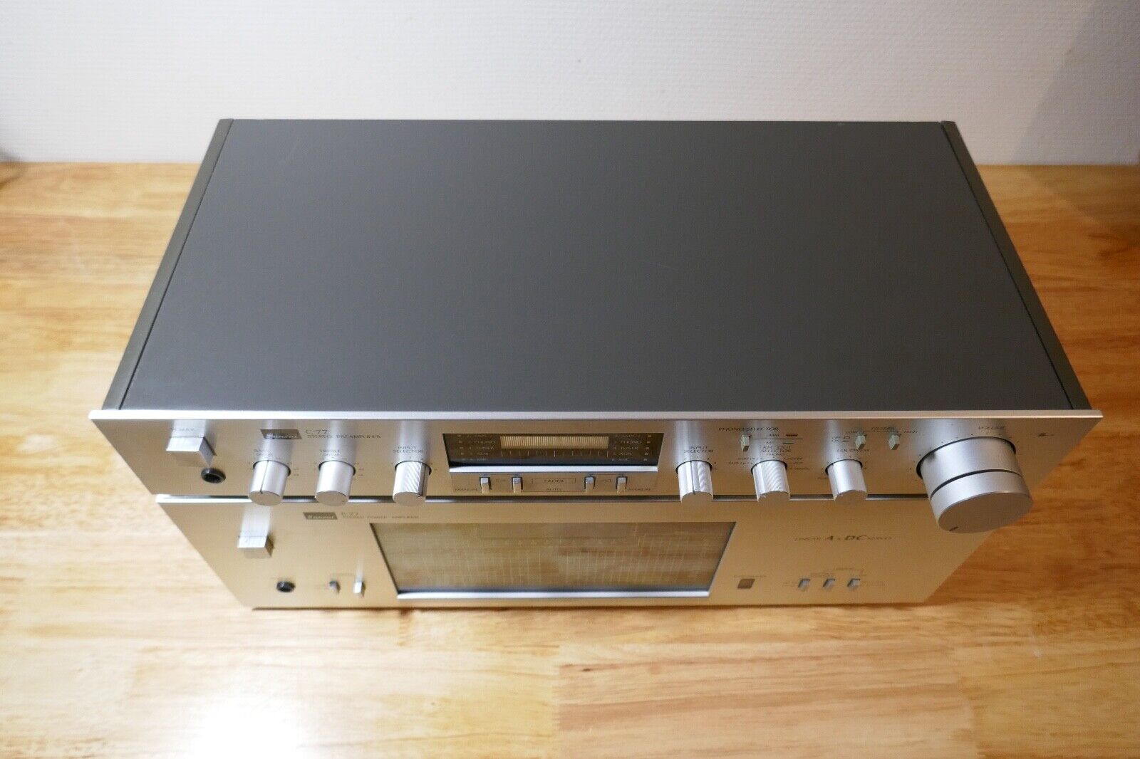 amplificateur préamplificateur SANSUI B-77 C-77 vintage occasion