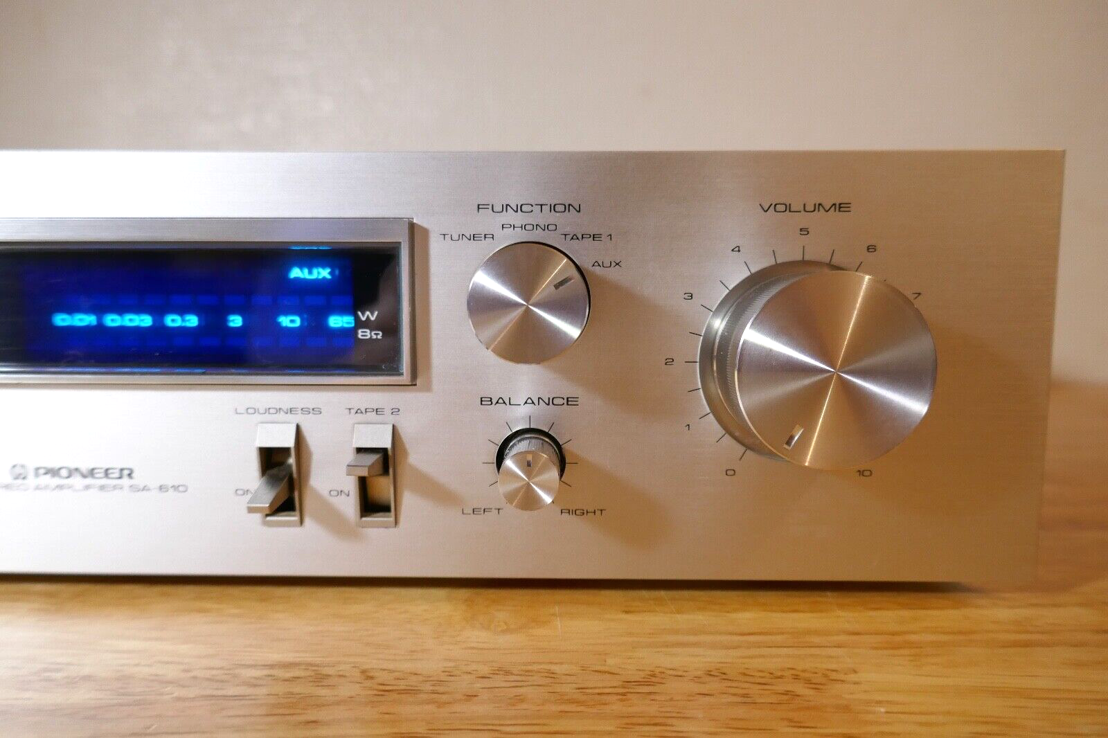 amplificateur amplifier pioneer sa-610 vintage occasion