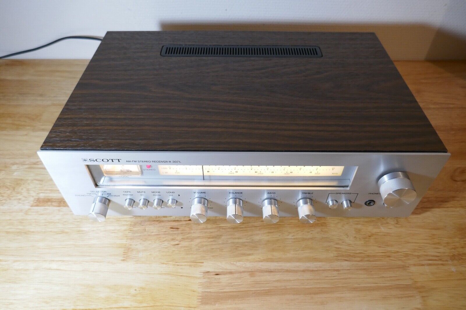amplificateur amplifier Scott R 307 L vintage occasion