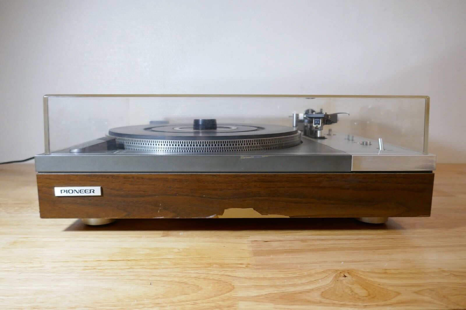 platine vinyle turntable Pioneer PL-510 vintage occasion