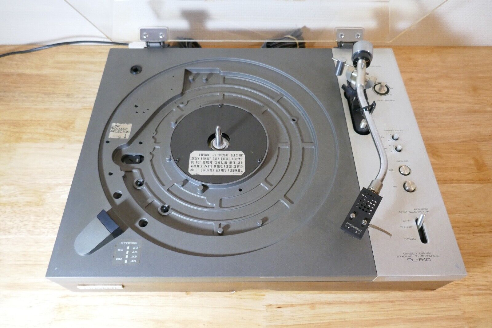 Platine vinyle Pioneer PL 2 - Photo, audio & vidéo