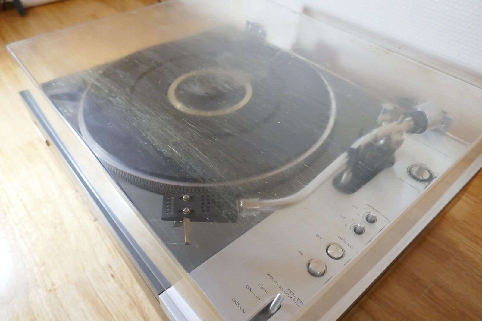 platine vinyle turntable Pioneer PL-510 vintage occasion