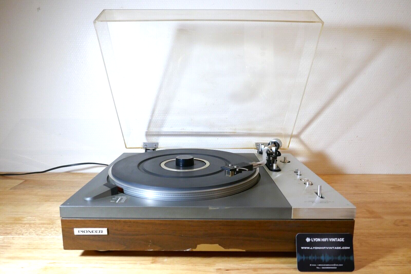 platine vinyle turntable Pioneer PL-510 vintage occasion
