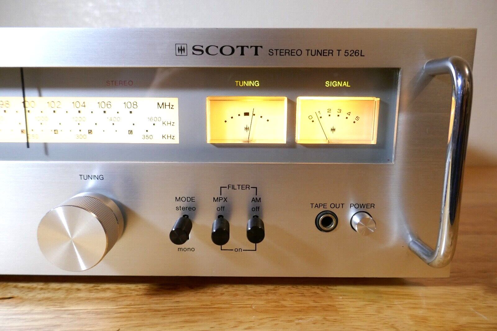 tuner radio scott T 526L vintage occasion