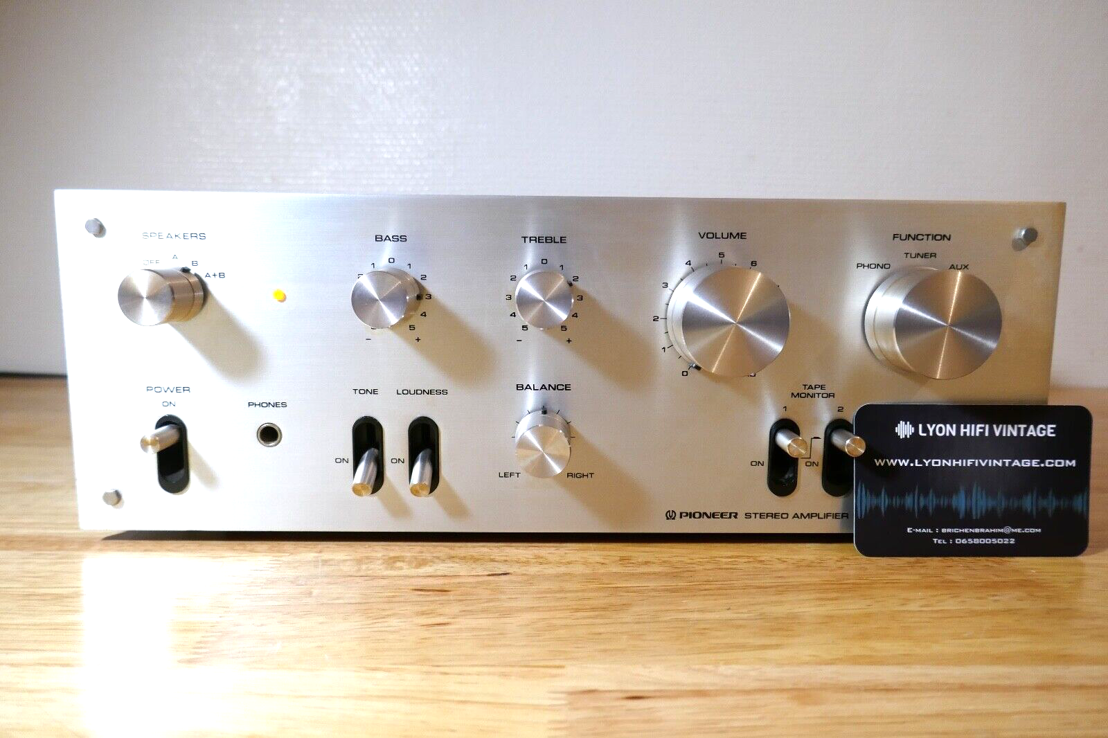 amplificateur amplifier Pioneer SA-7300 vintage occasion