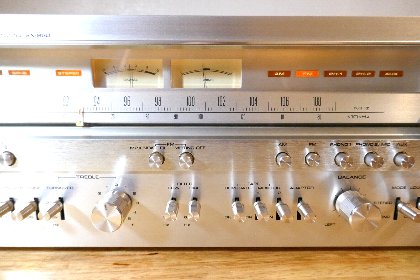 amplificateur amplifier Pioneer SX-850 vintage occasion