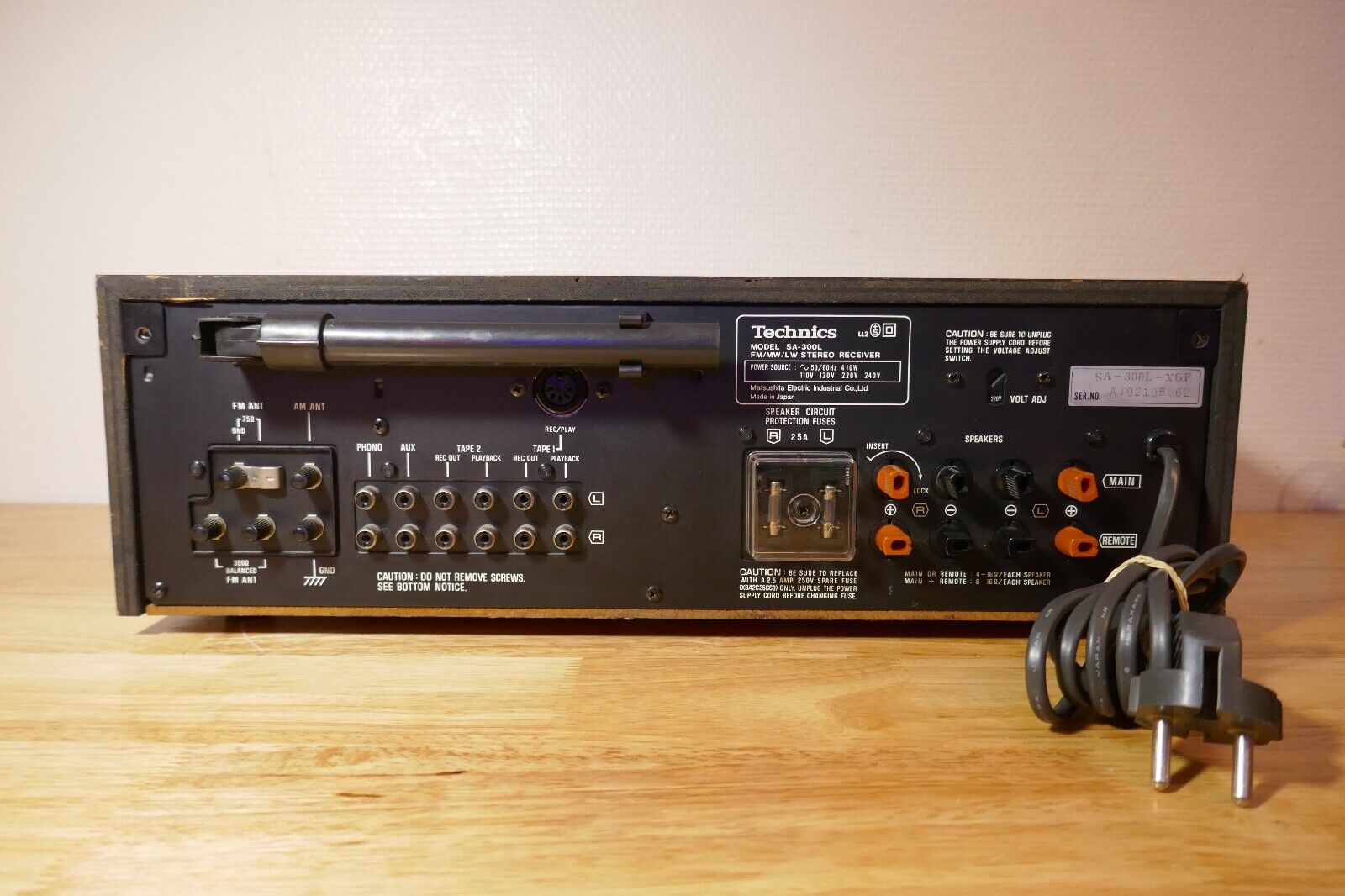 amplificateur amplifier technics sa-300l vintage occasion