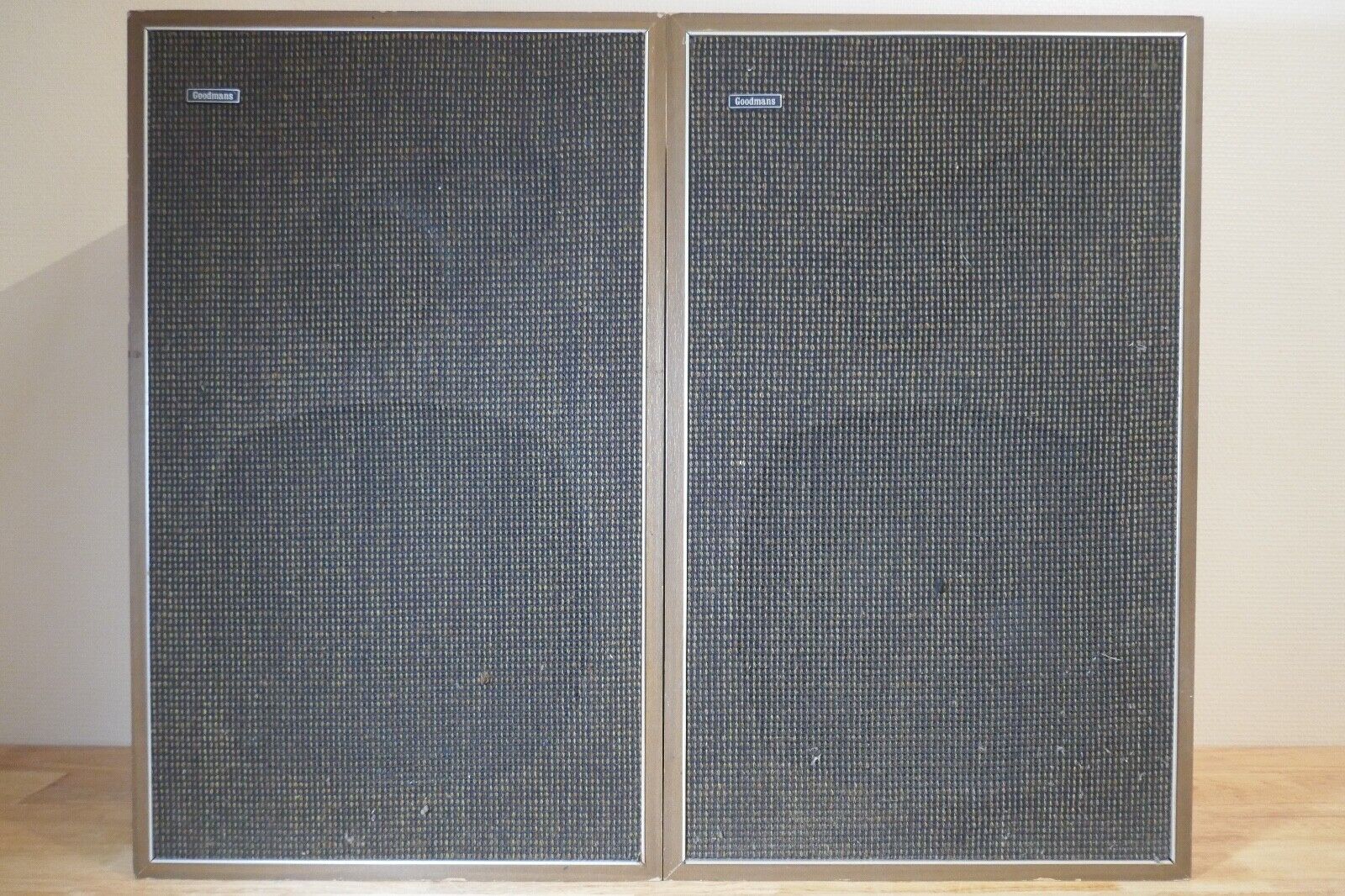 PAIRE D'ENCEINTES GOODMANS MAGNUM SL / VINTAGE SPEAKERS HIFI / SON