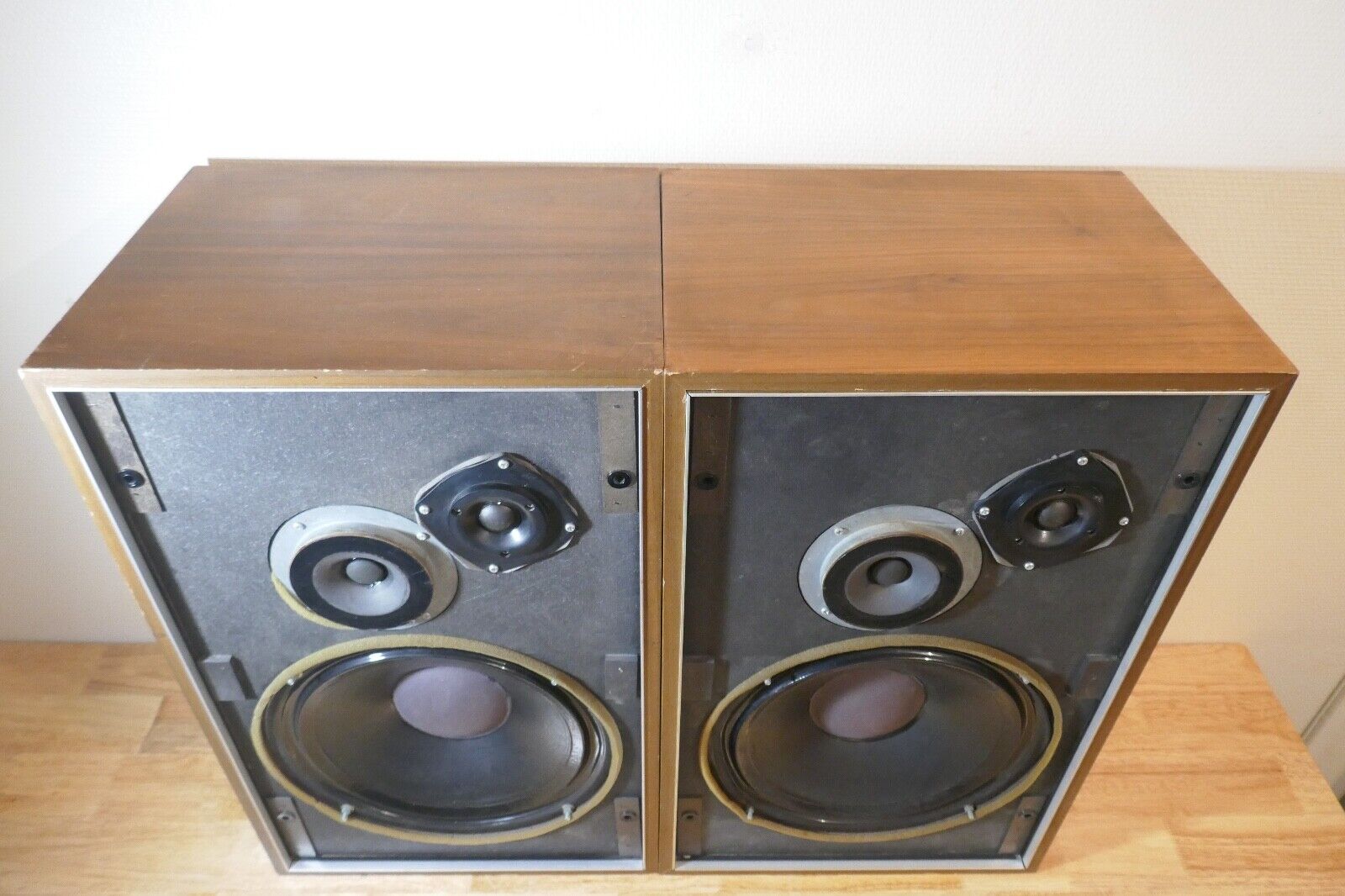 PAIRE D'ENCEINTES GOODMANS MAGNUM SL / VINTAGE SPEAKERS HIFI / SON