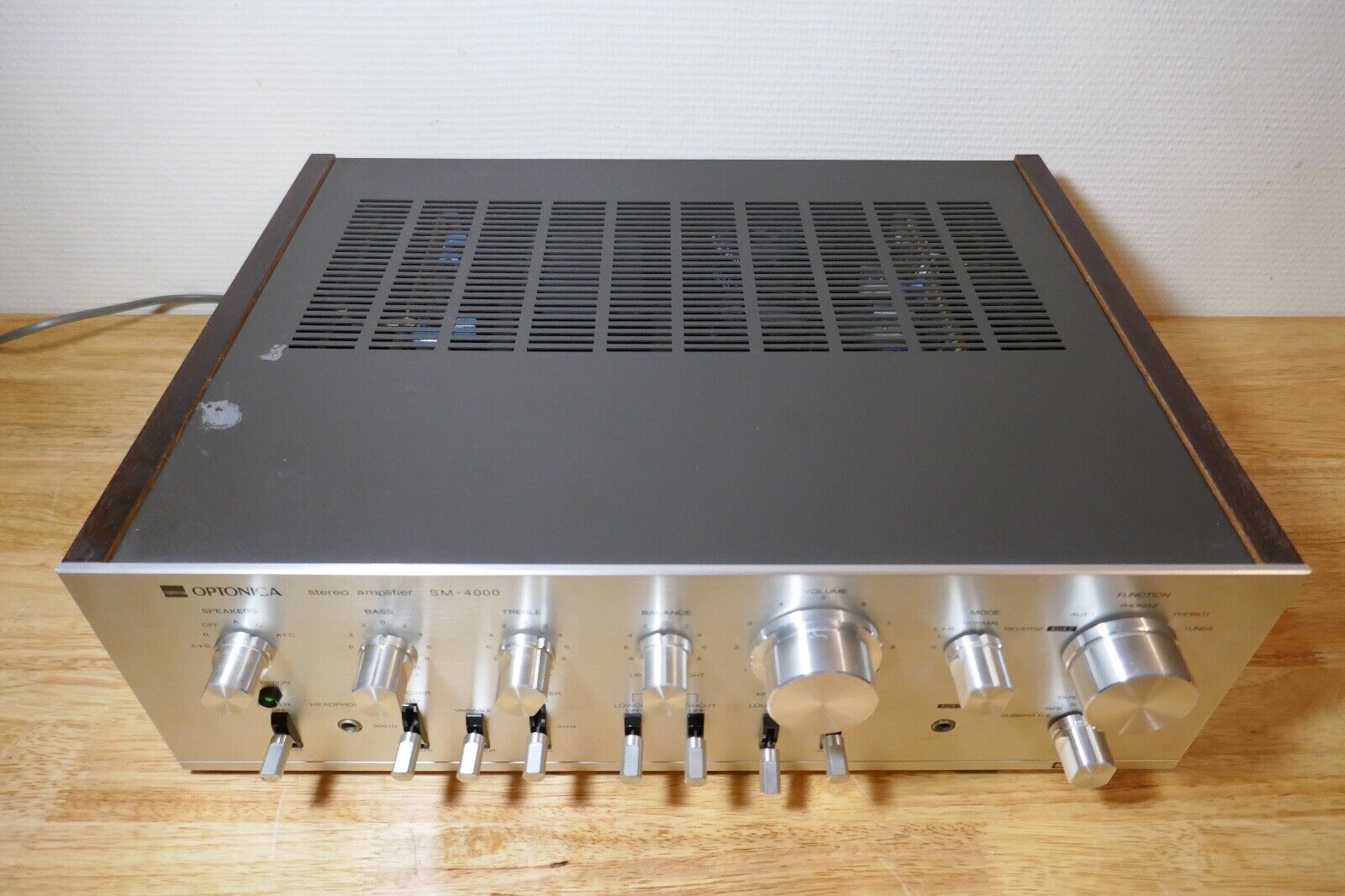 amplificateur amplifier Sharp Optonica SM-4000 vintage occasion