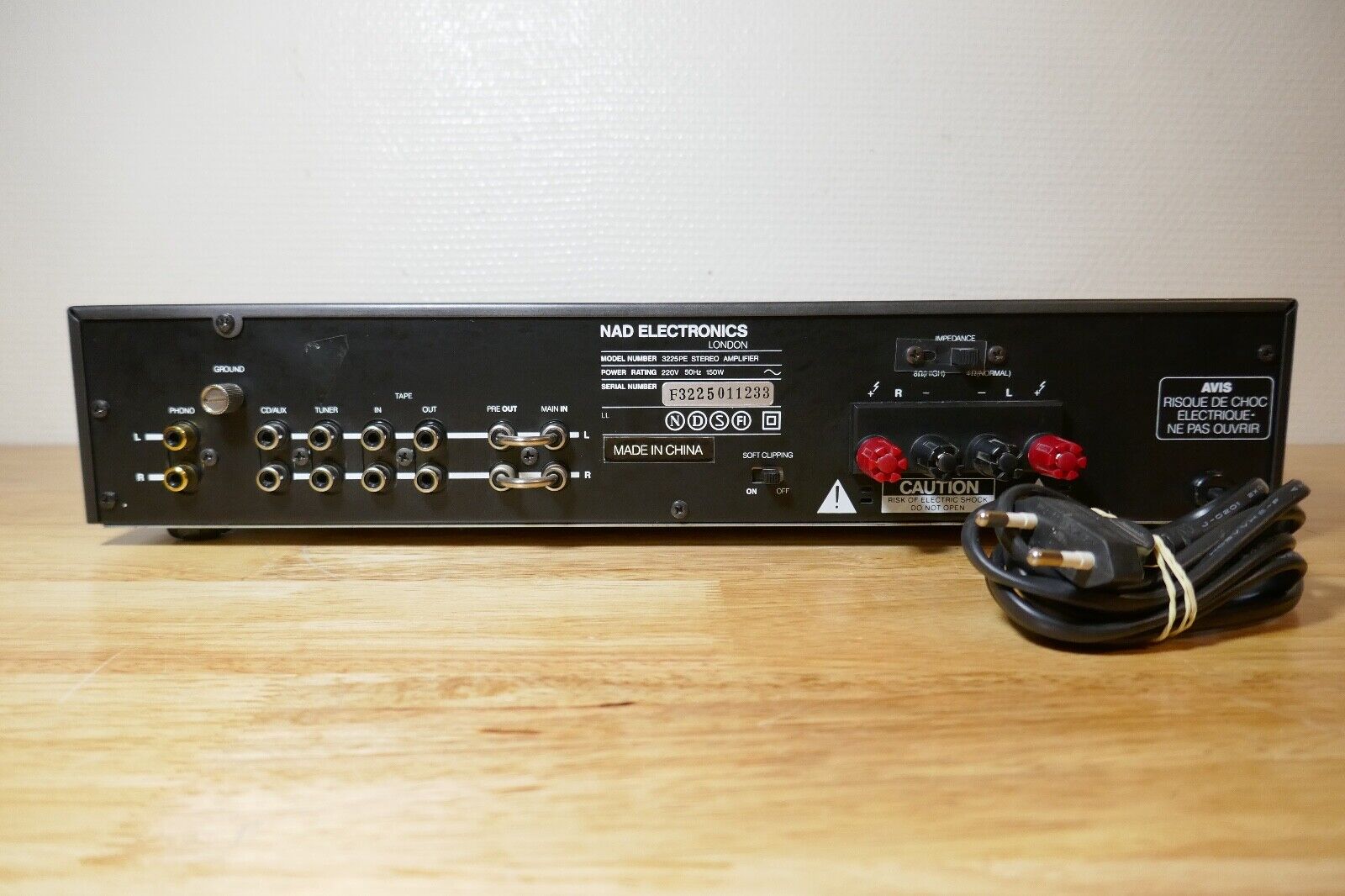 amplificateur amplifier NAD 3225PE vintage occasion