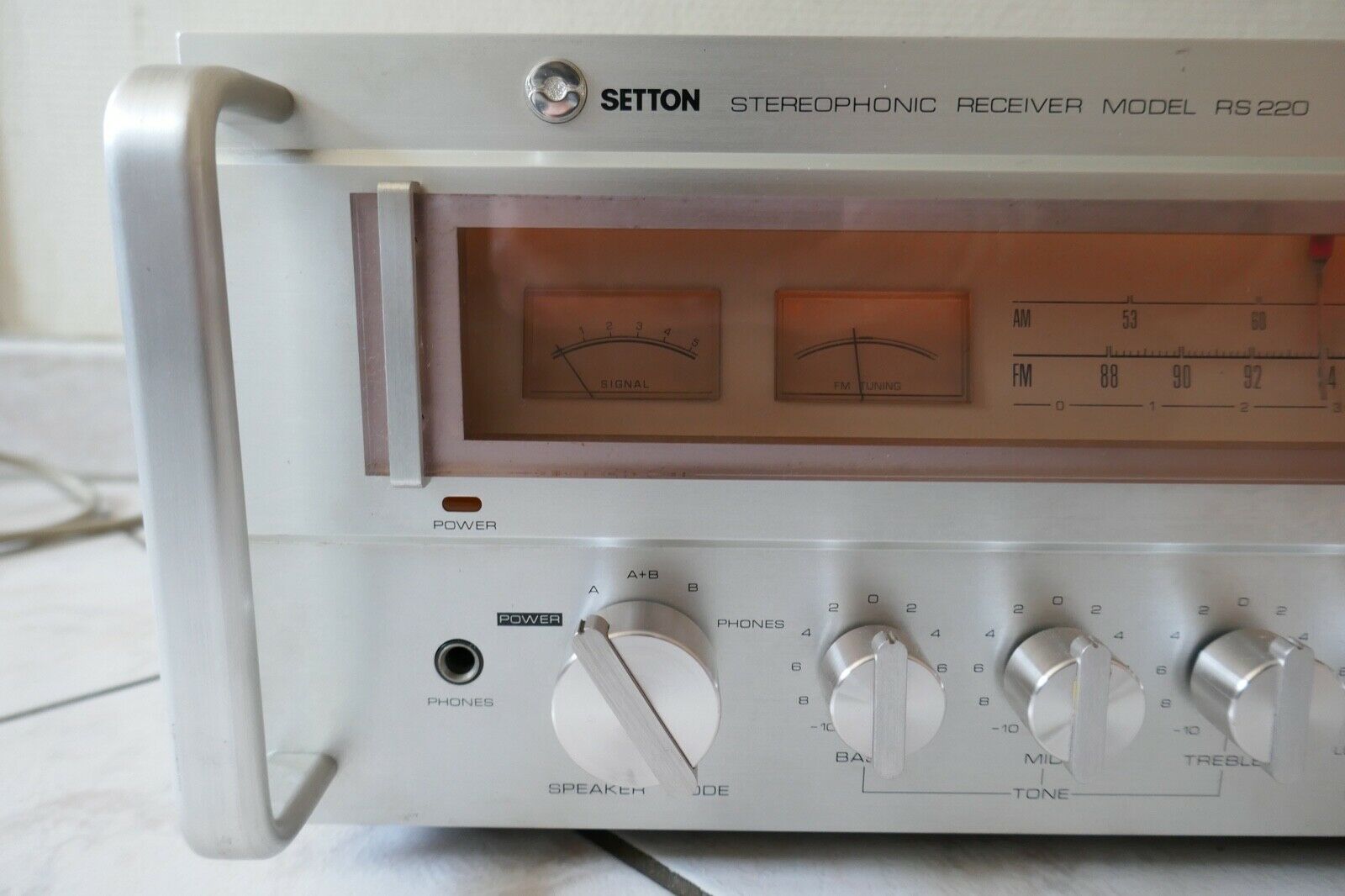 amplificateur amplifier setton RS 220 vintage occasion