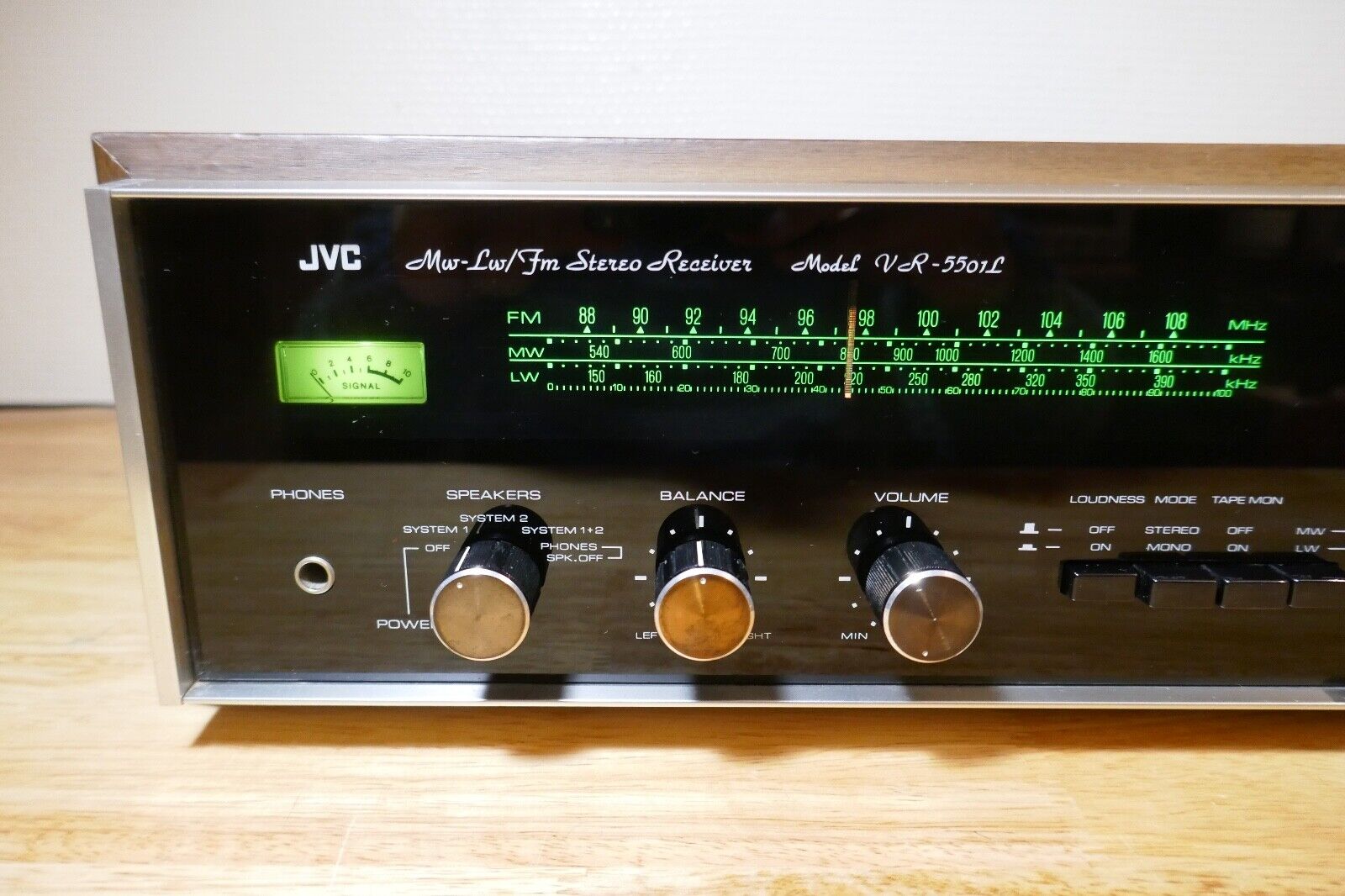 amplificateur amplifier JVC VR-5501L occasion vintage