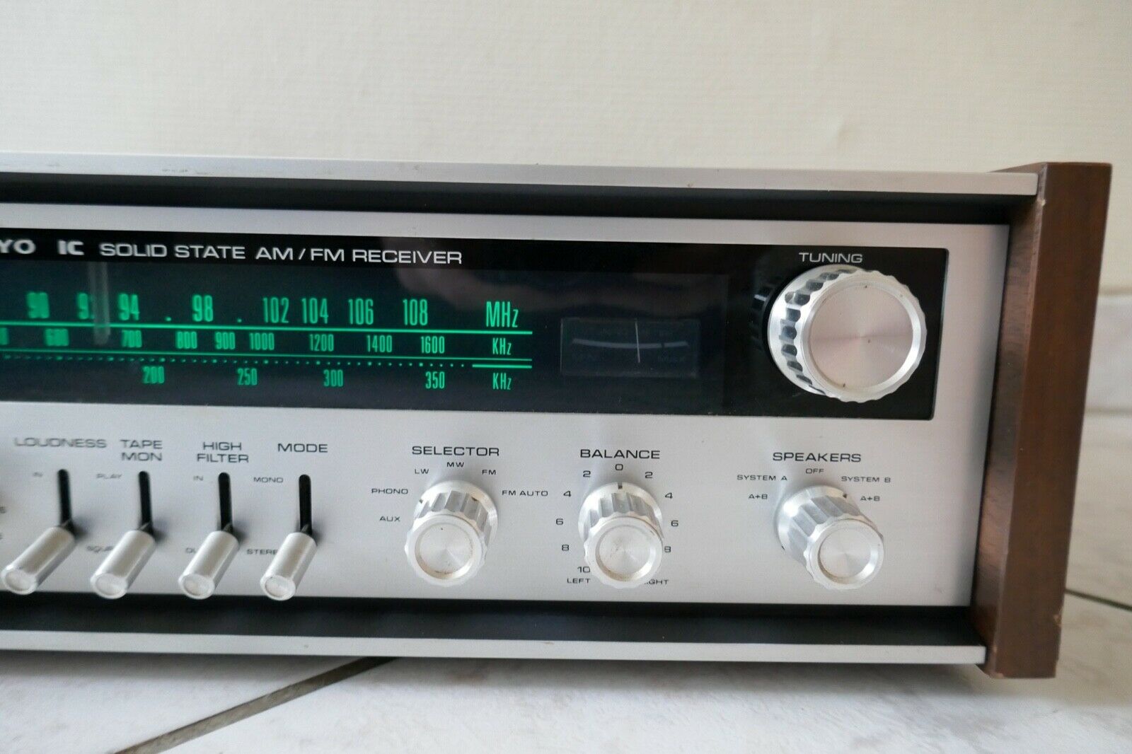 amplificateur amplifier sanyo DCX-2300L vintage occasion