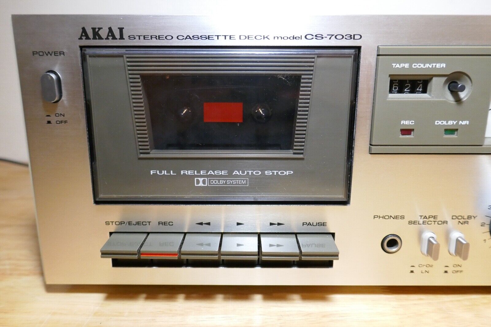 lecteur cassette Akai CS-703D vintage occasion