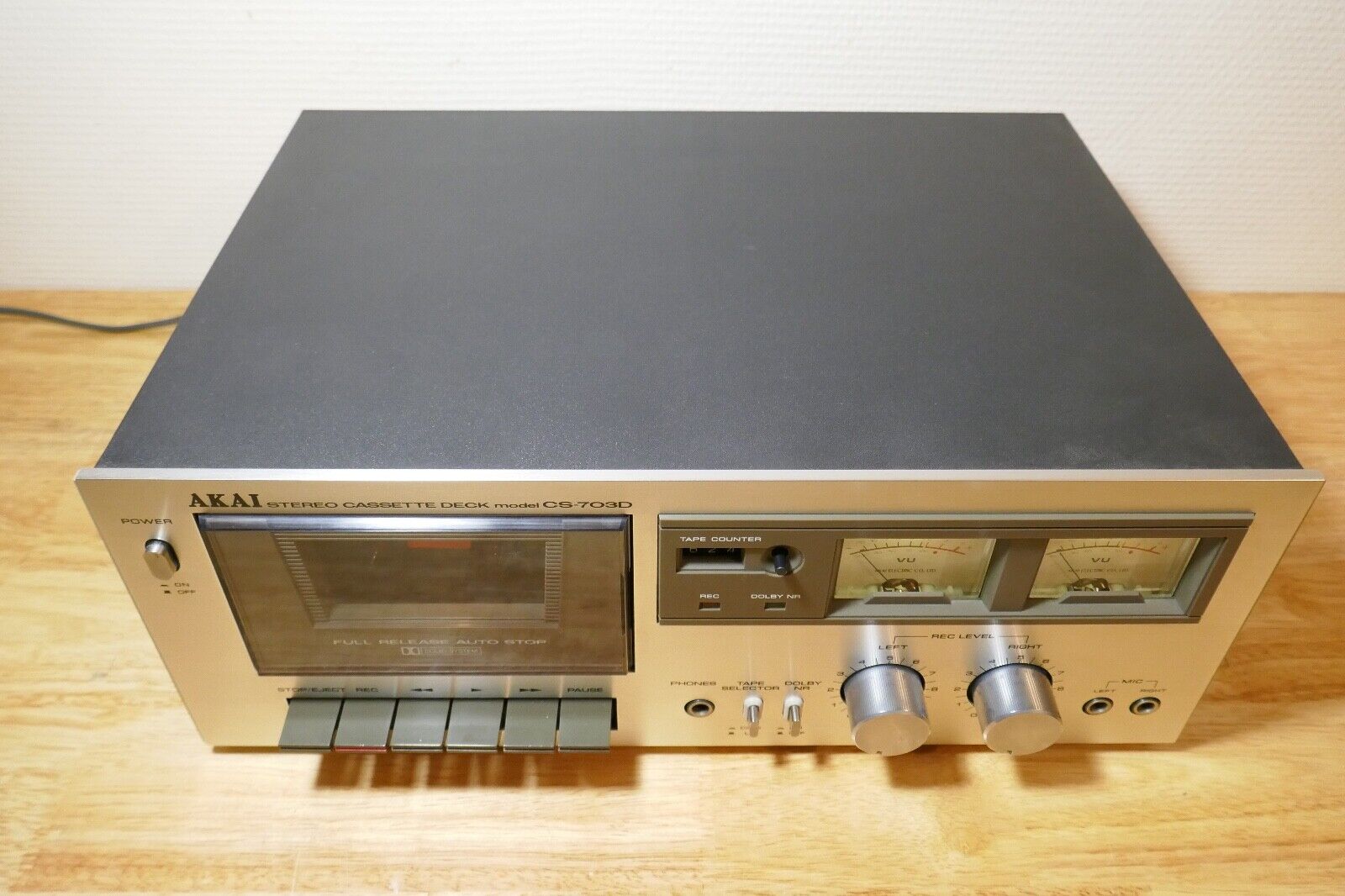 lecteur cassette Akai CS-703D vintage occasion