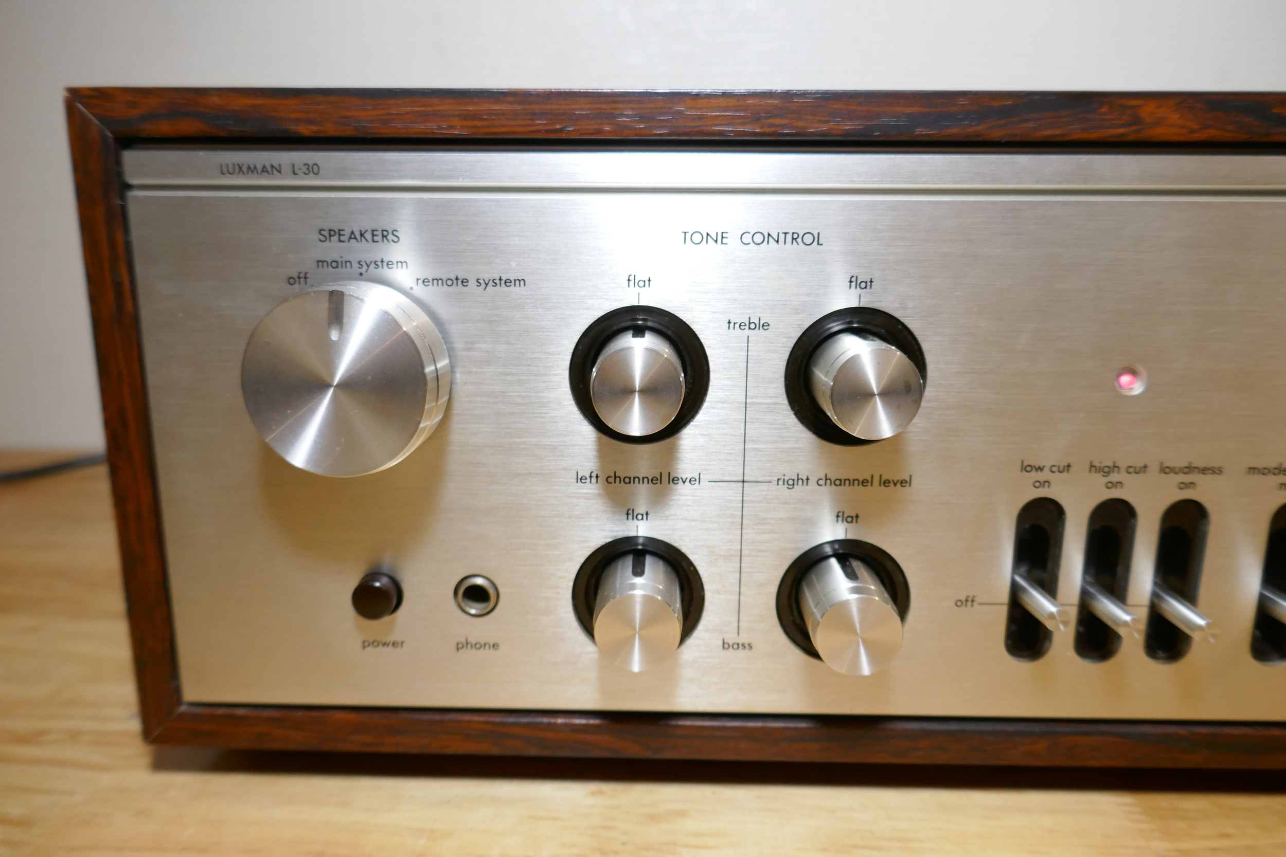 amplificateur amplifier luxman l-30 vintage occasion