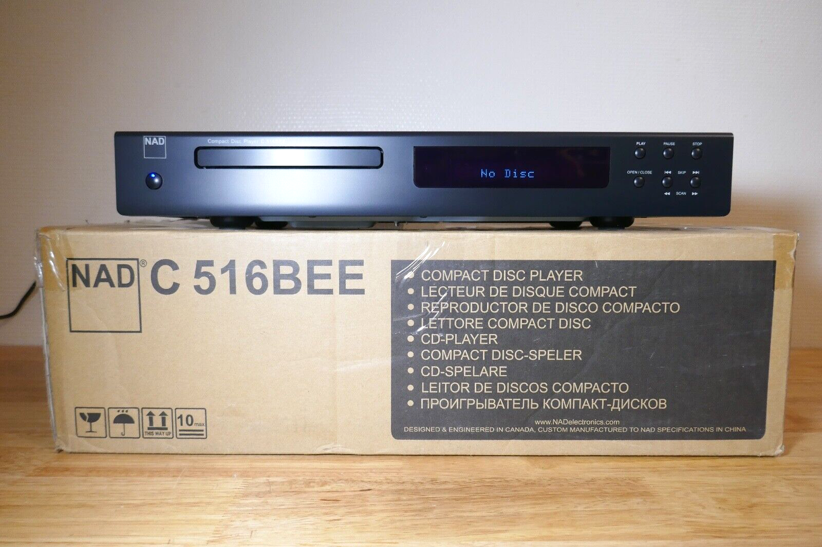 lecteur compact disc player nad C 516BEE vintage occasion