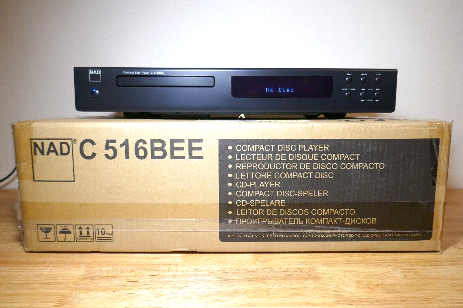 lecteur compact disc player nad C 516BEE vintage occasion