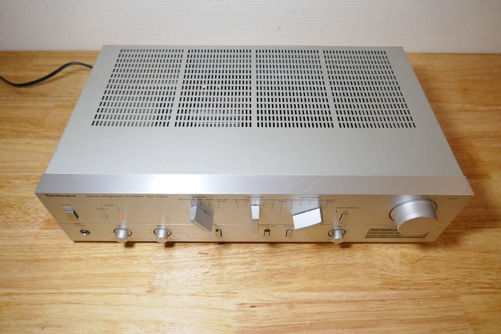 amplificateur amplifier technics SU-V505 vintage occasion