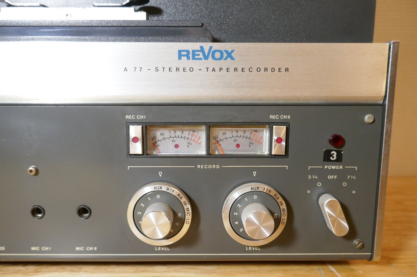 magnétophone tape recorder REVOX a77 vintage occasion