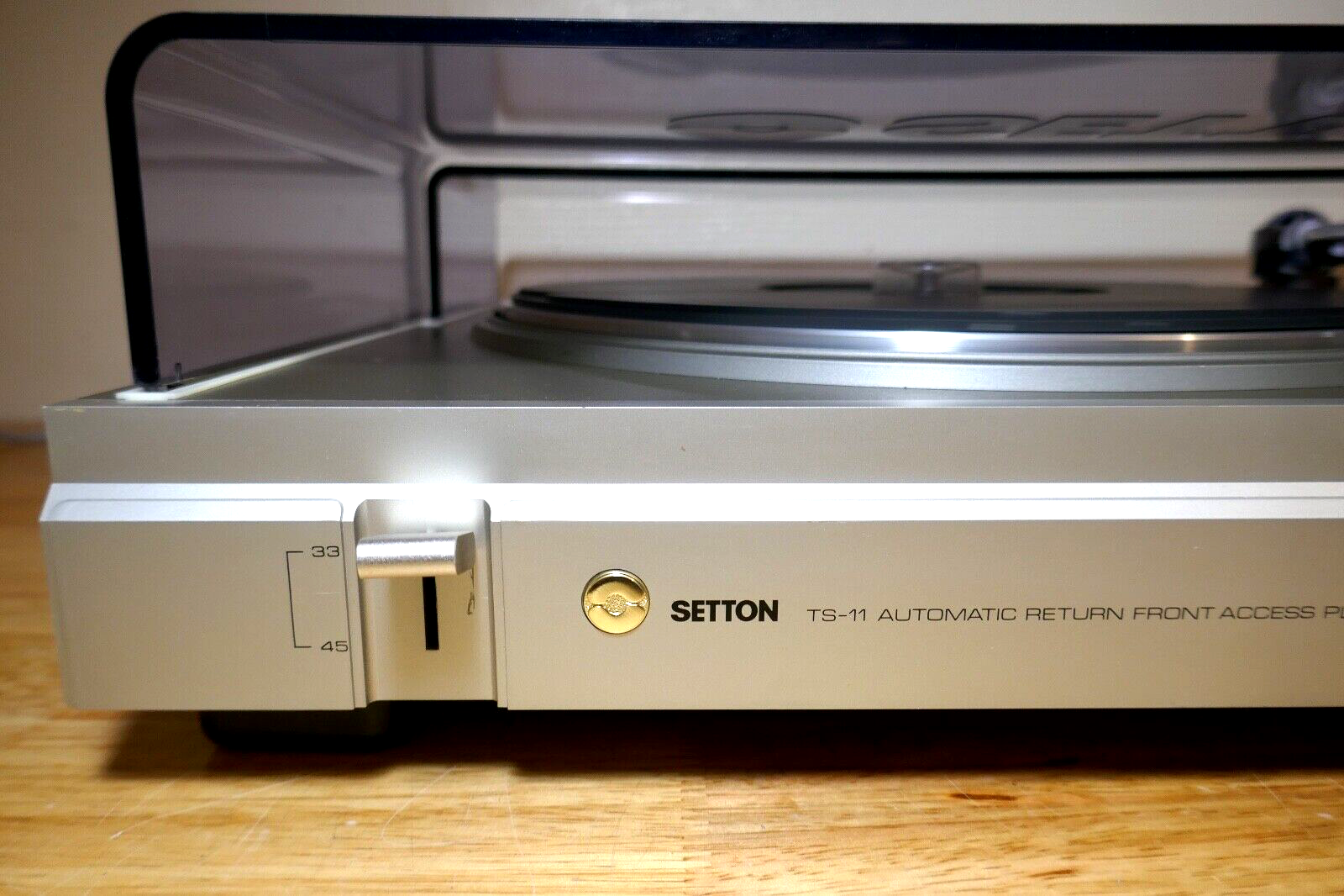 SETTON TS-11 • PLATINE VINYLE • TURNTABLE • OCCASION • A REV Plobsheim