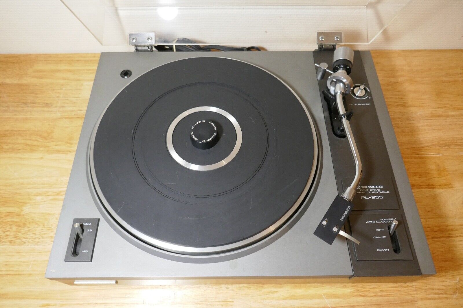 platine vinyle pioneer pl-255 vintage occasion