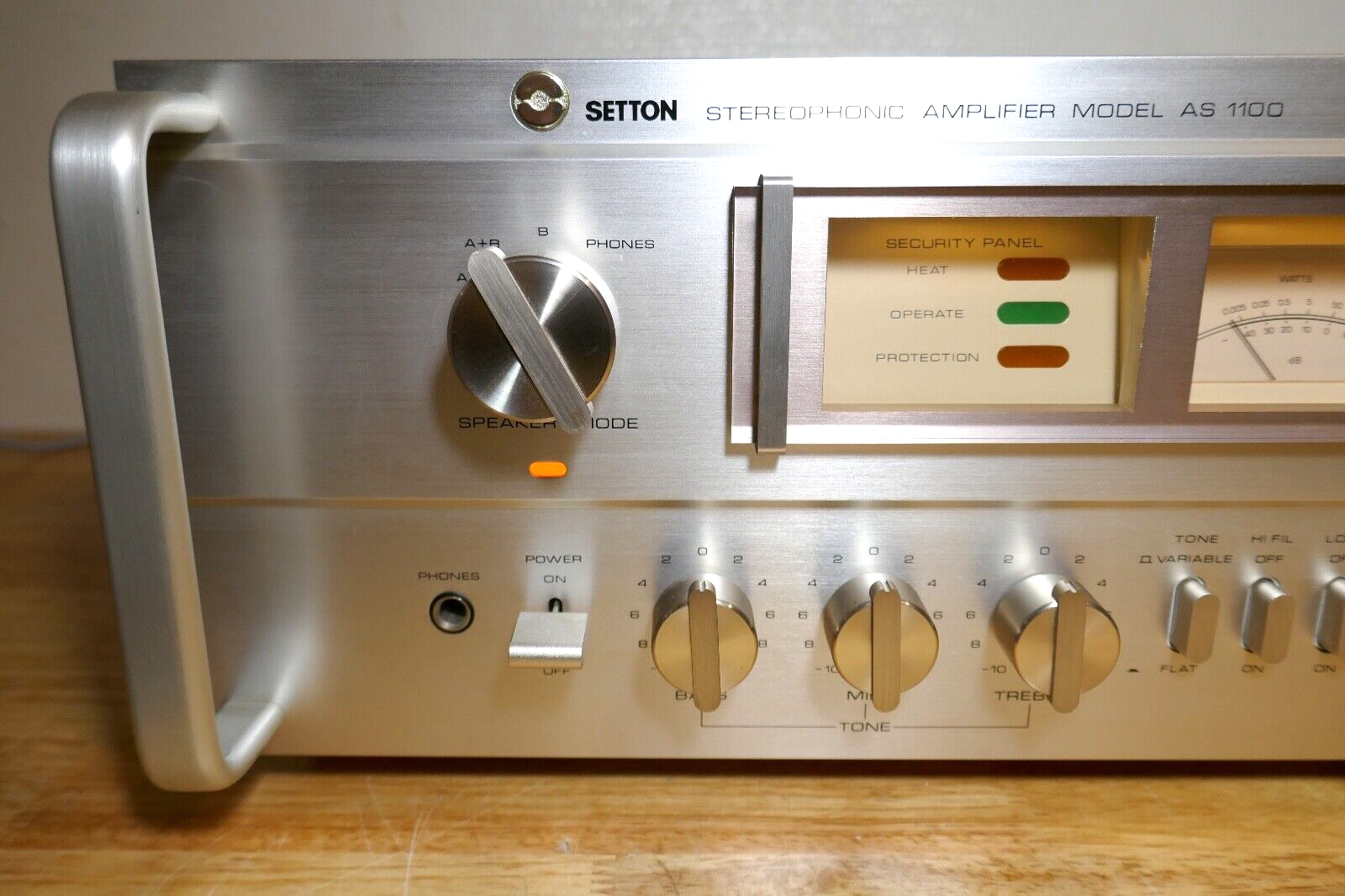 amplificateur amplifier setton as 1100 vintage occasion