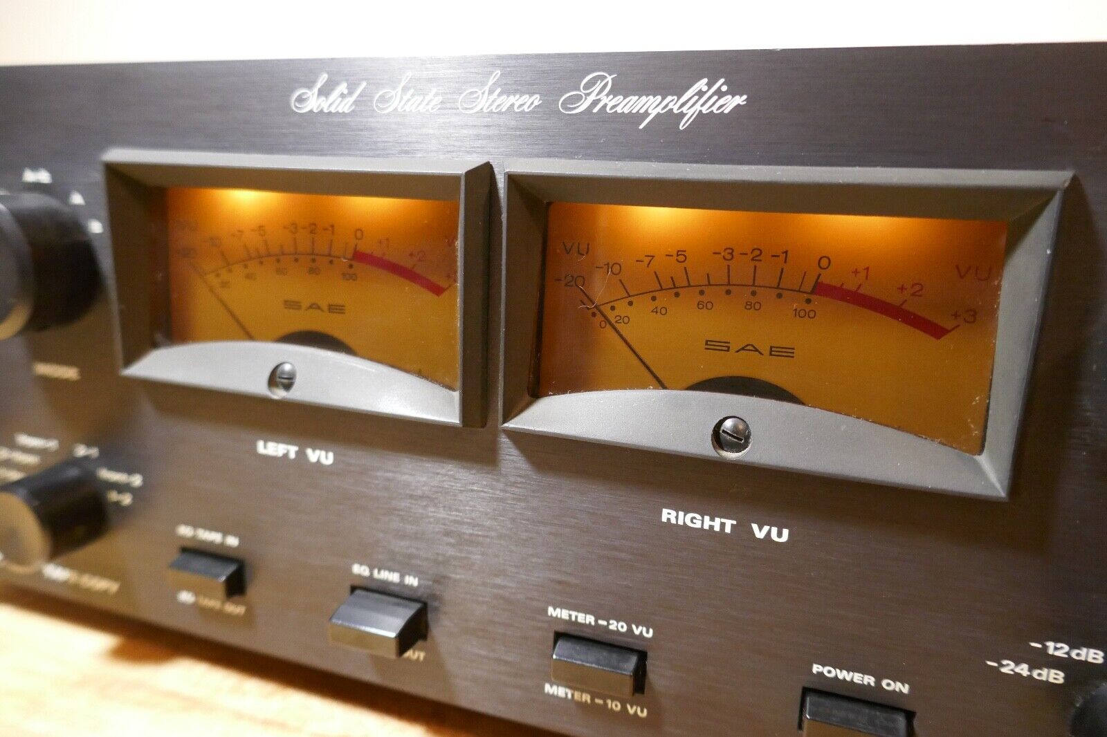 Pre Amplificateur Scientific Audio Electronics Sae Mark Im Vintage Amplifier Hifi Son